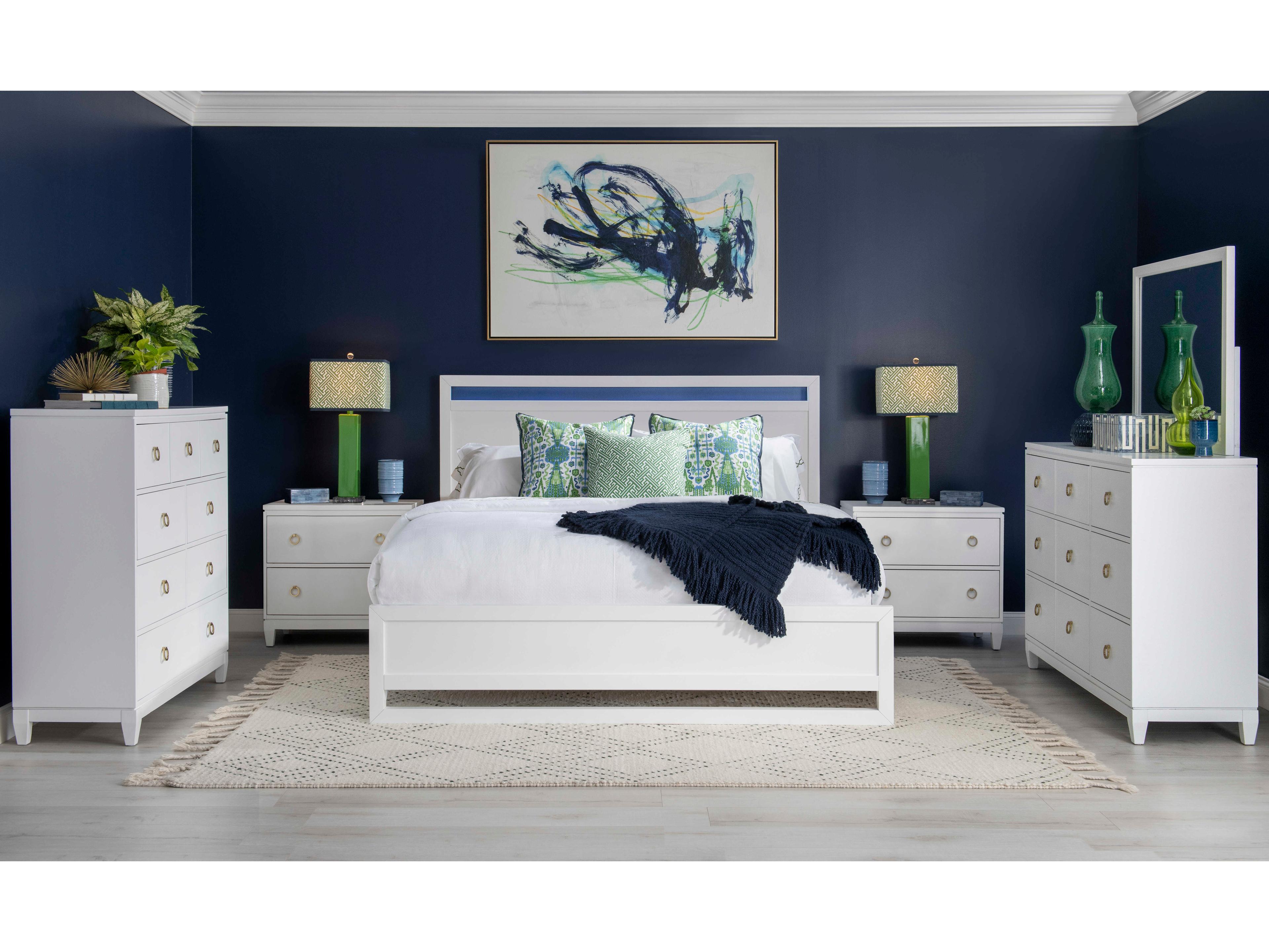 Legacy Classic Summerland 8-Drawers Poplar Wood Double Dresser