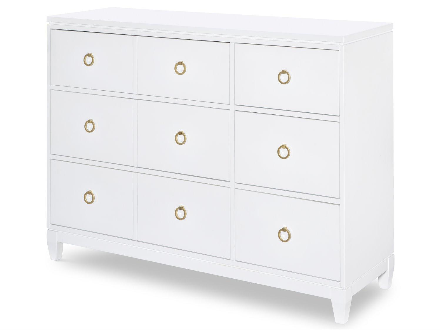 Legacy Classic Summerland 8-Drawers Poplar Wood Double Dresser
