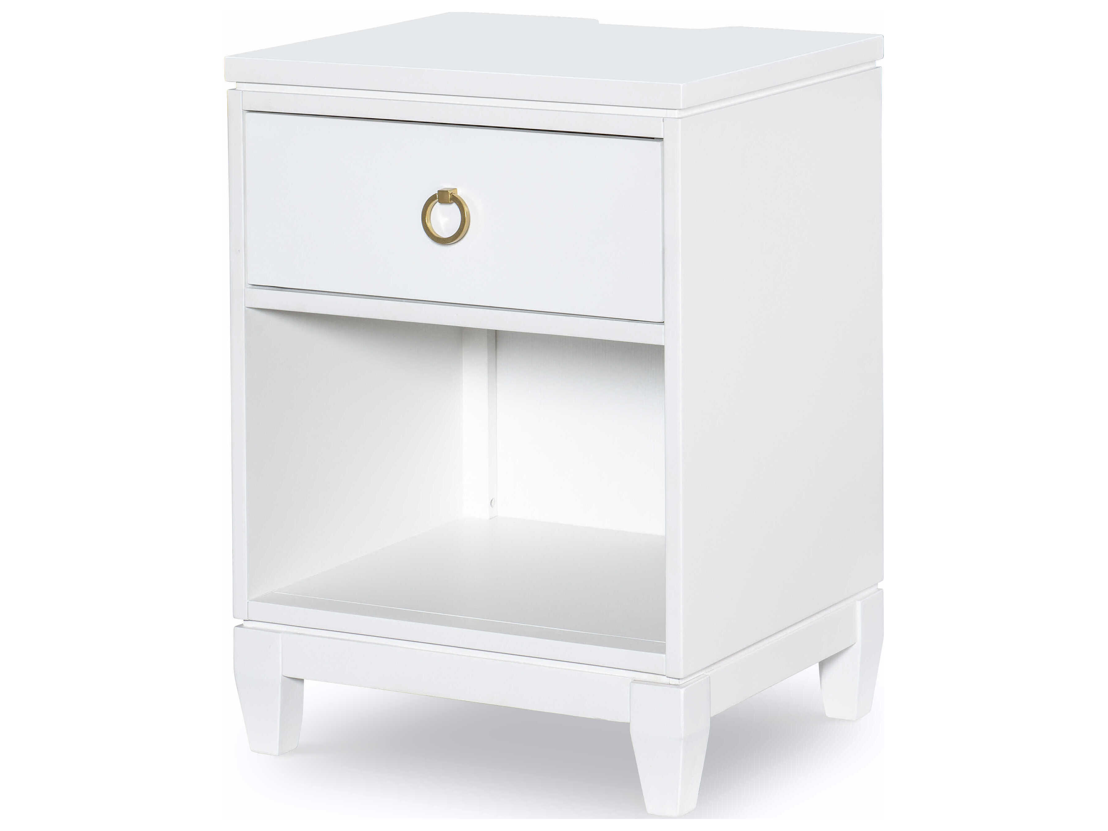 Legacy Classic Summerland 1-Drawer Poplar Wood Nightstand