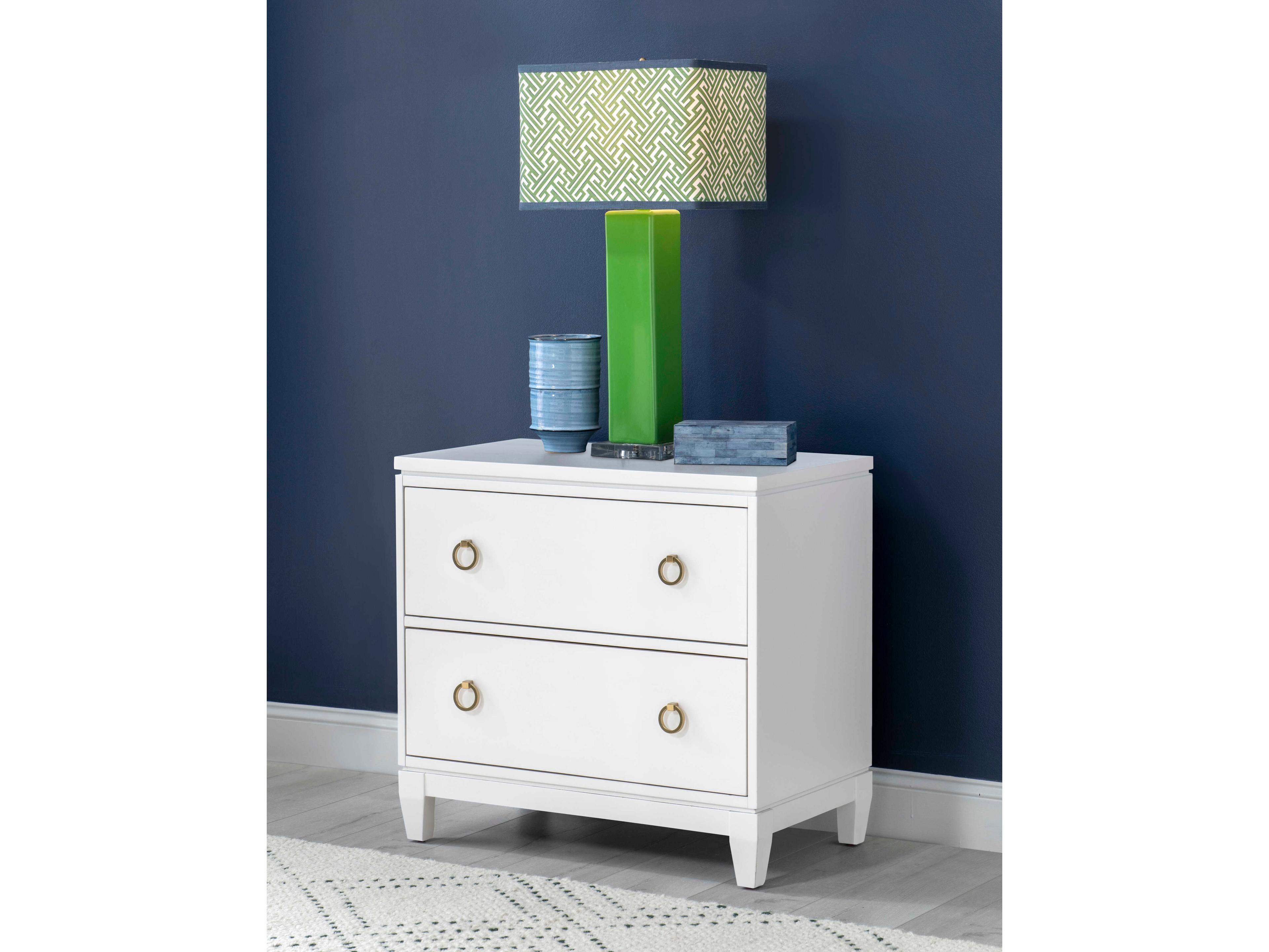 Legacy Classic Summerland 2-Drawers Poplar Wood Nightstand