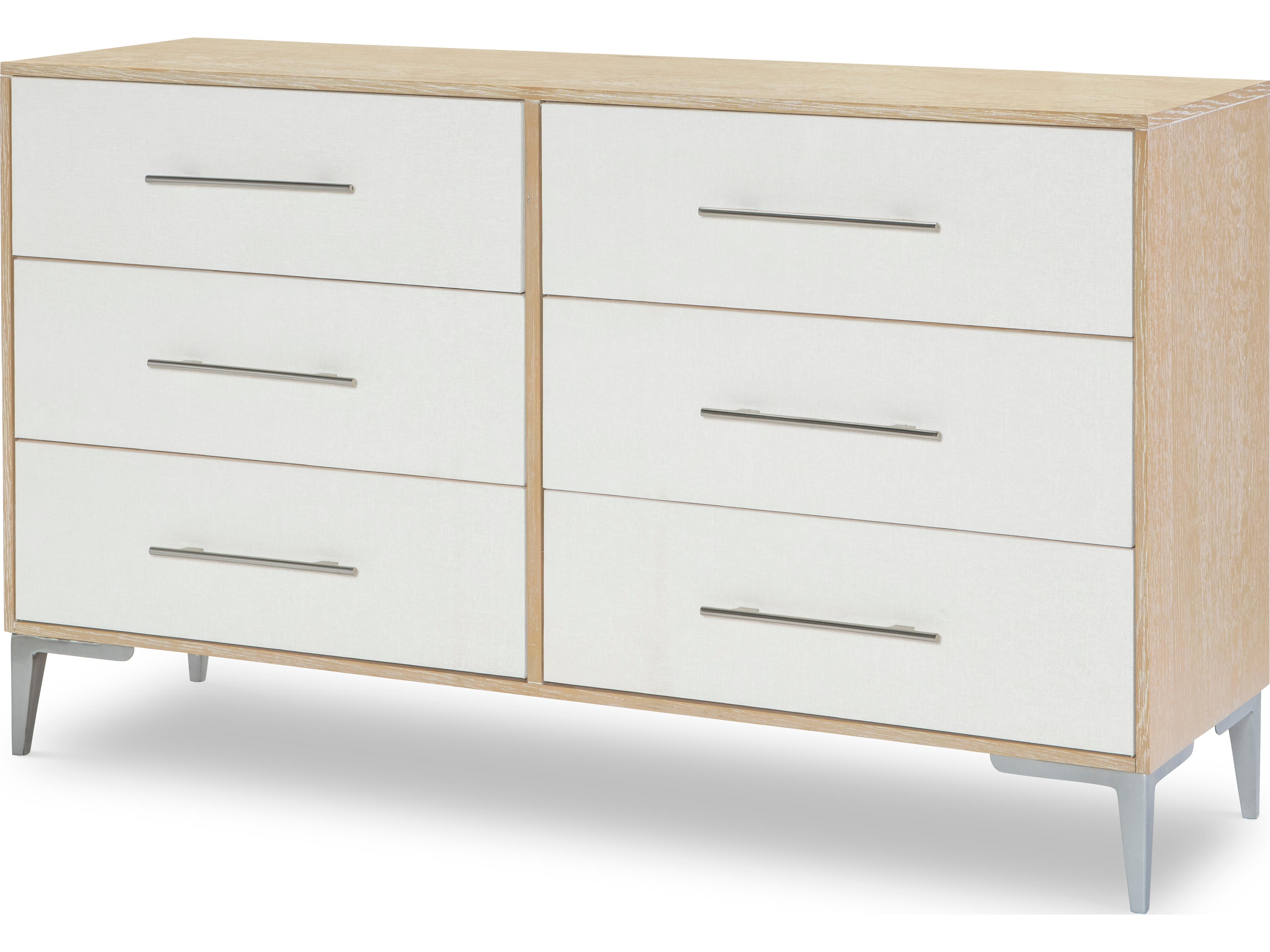 Legacy Classic Biscayne 6-Drawers Brown Hardwood Double Dresser