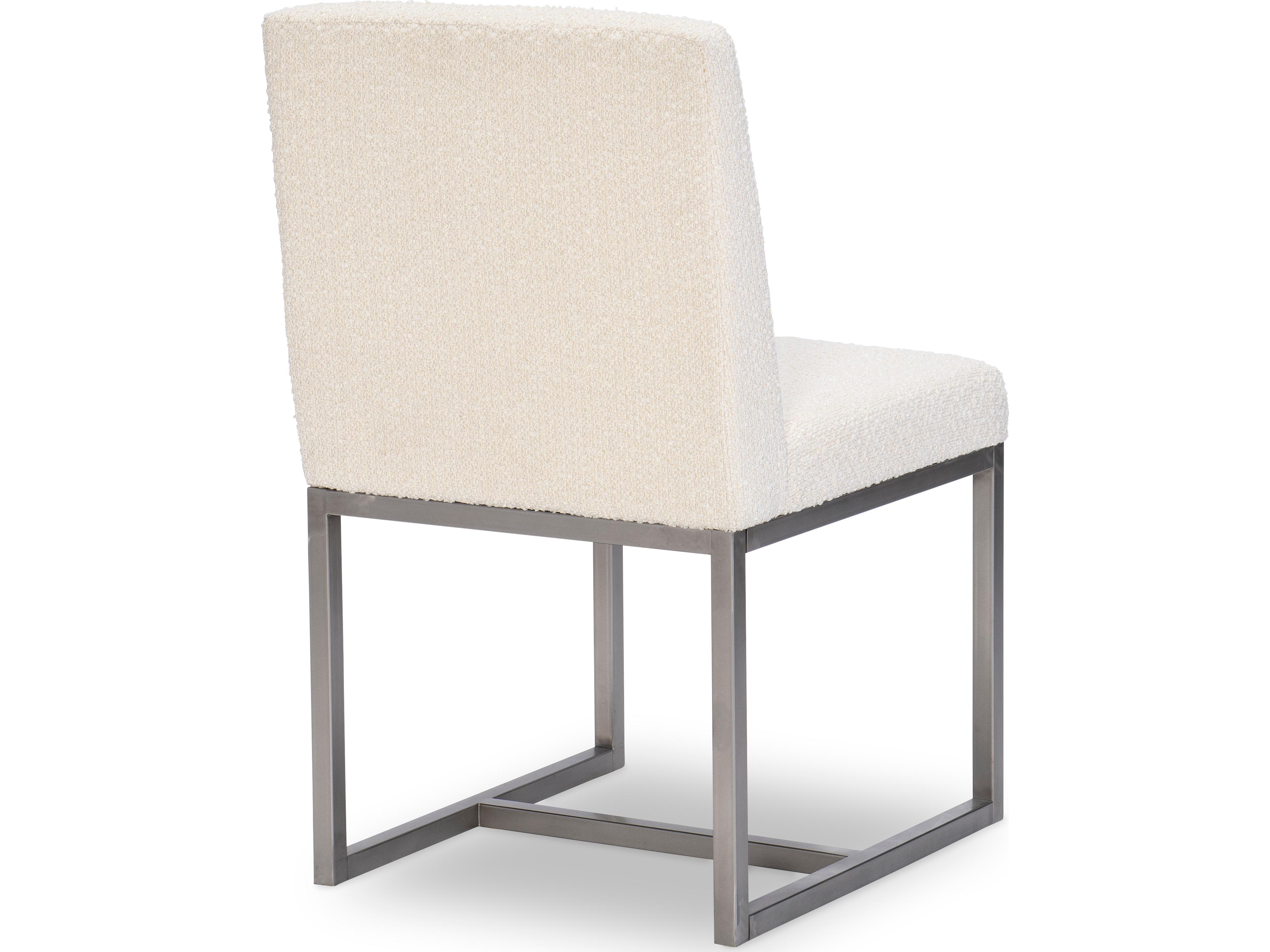 Legacy Classic Biscayne Hardwood Brown Upholstered Armless Dining Chair Set of 2