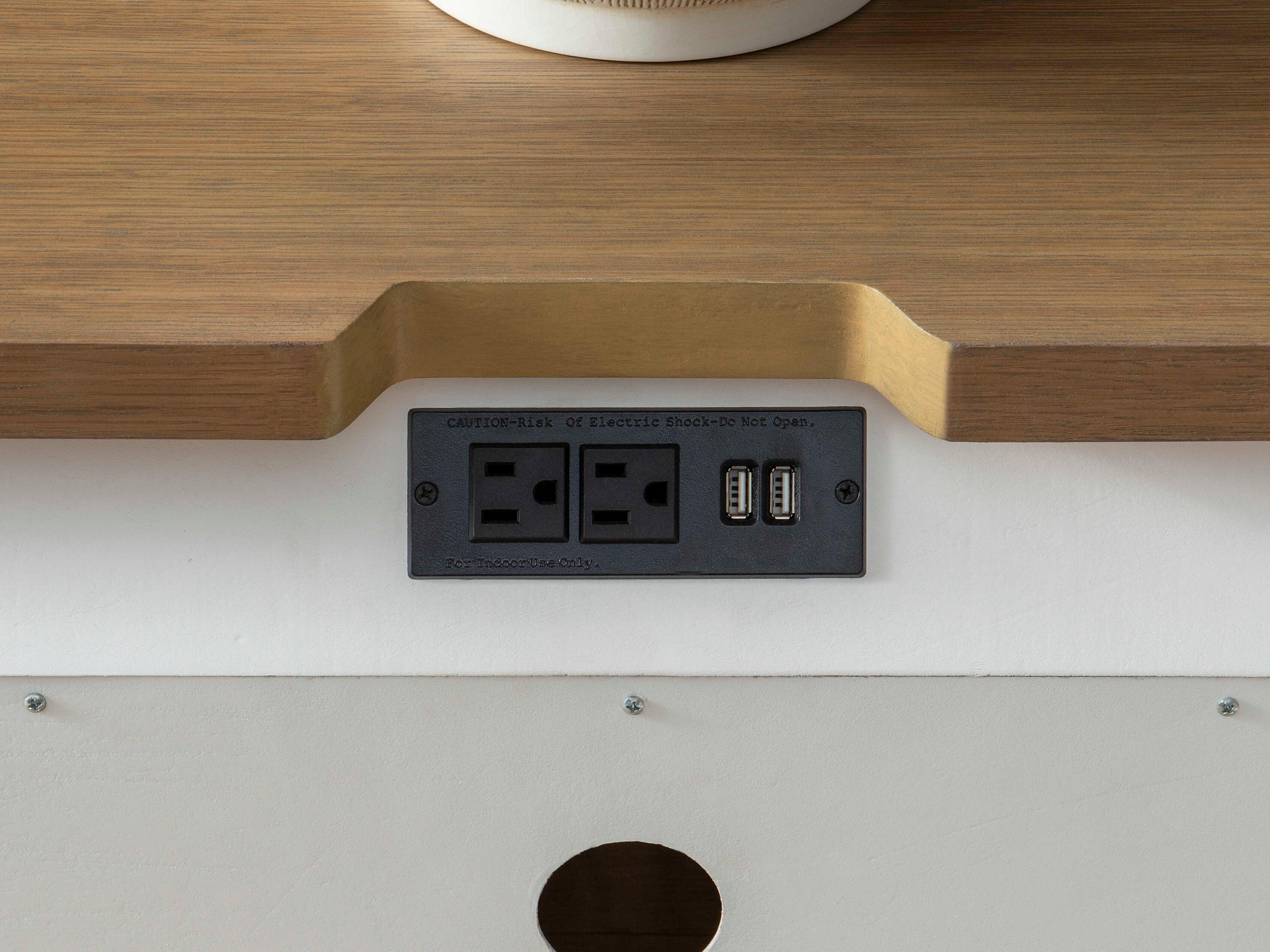 Legacy Classic Franklin 2-Drawers Hardwood Nightstand