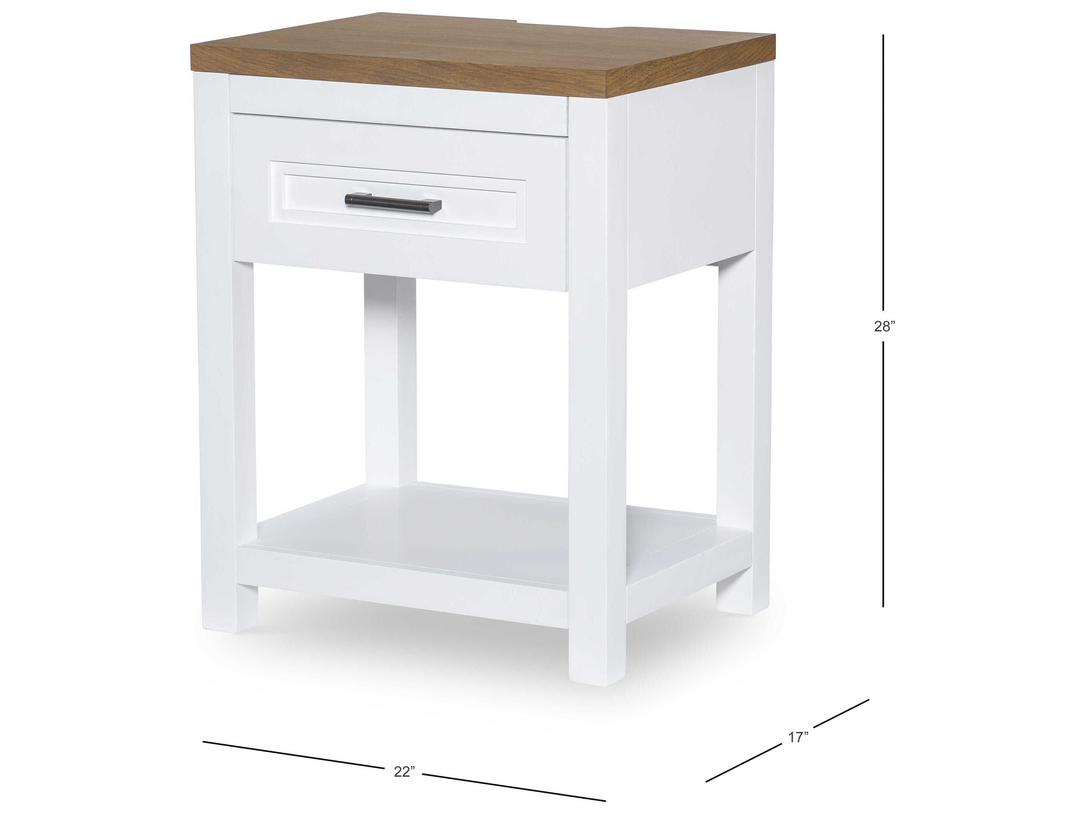 Legacy Classic Franklin 1-Drawer Hardwood Nightstand