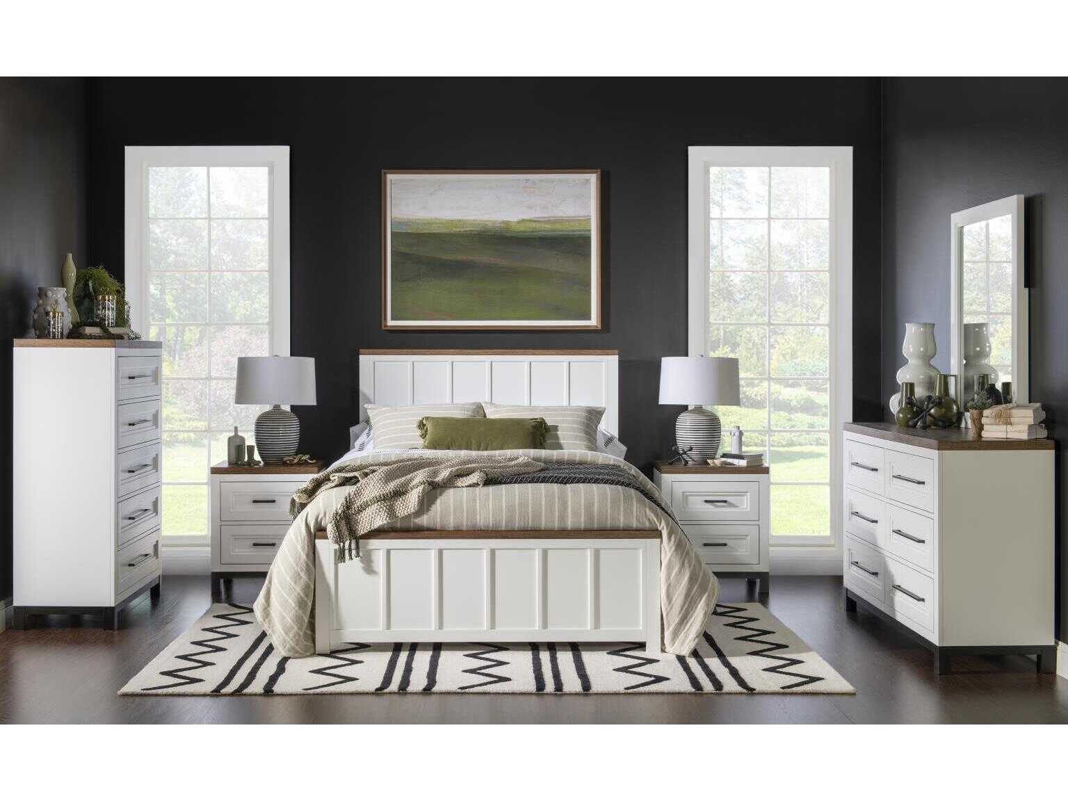 Legacy Classic Dutton 6-Drawers White Hardwood Double Dresser