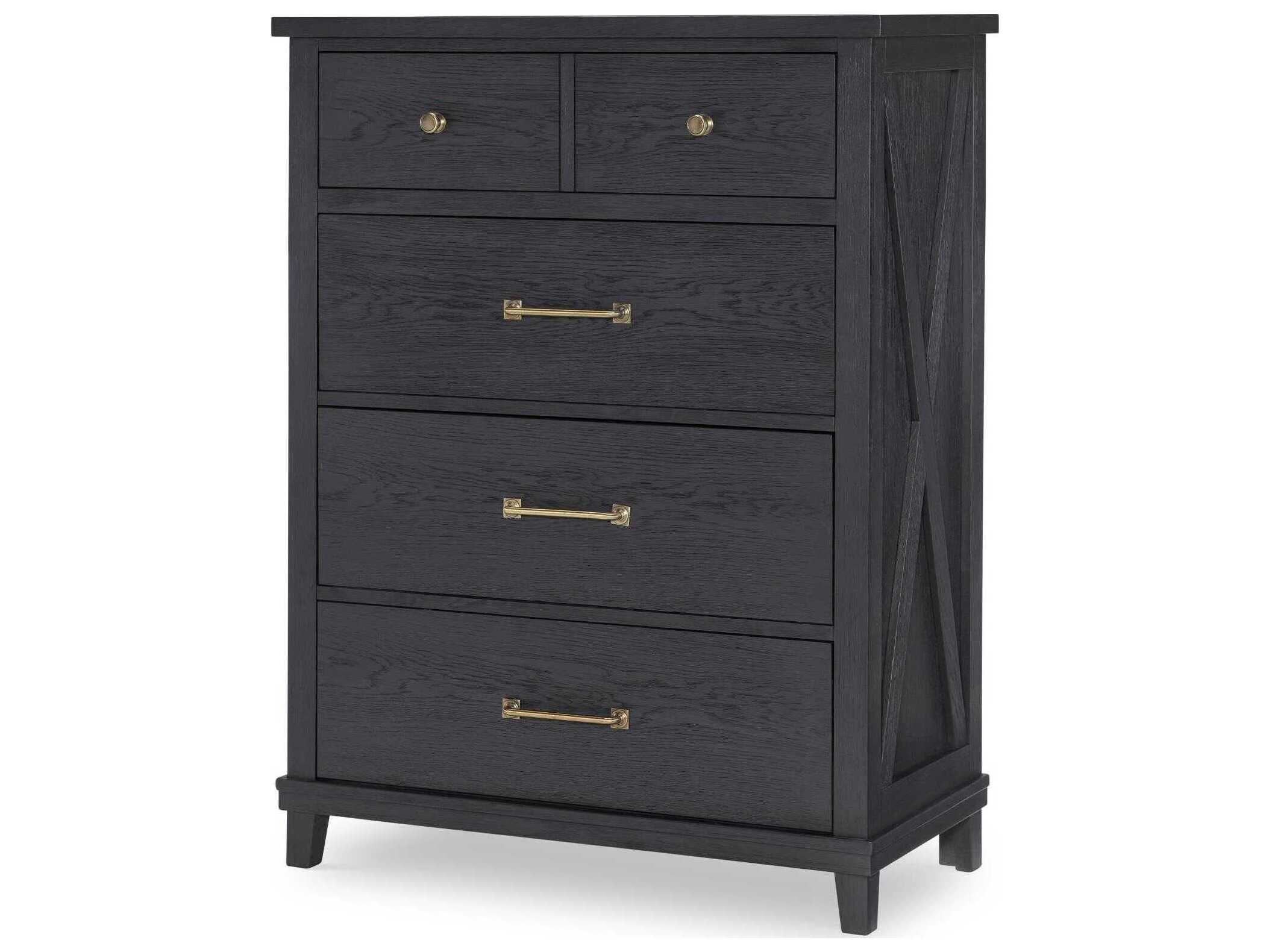 Legacy Classic Flatiron Midnight Black Hardwood Accent Chest
