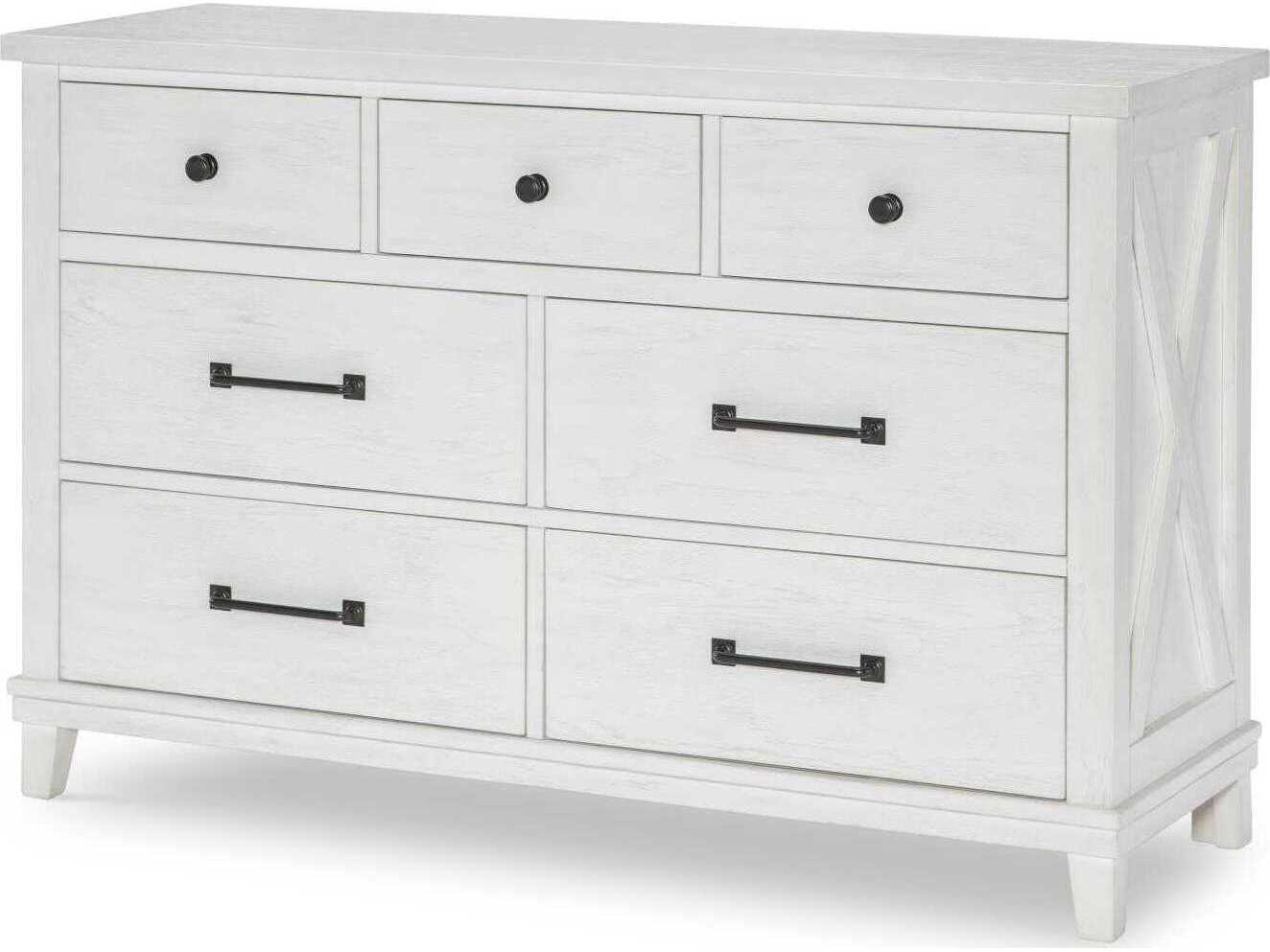 Legacy Classic Flatiron 7-Drawers Hardwood Double Dresser