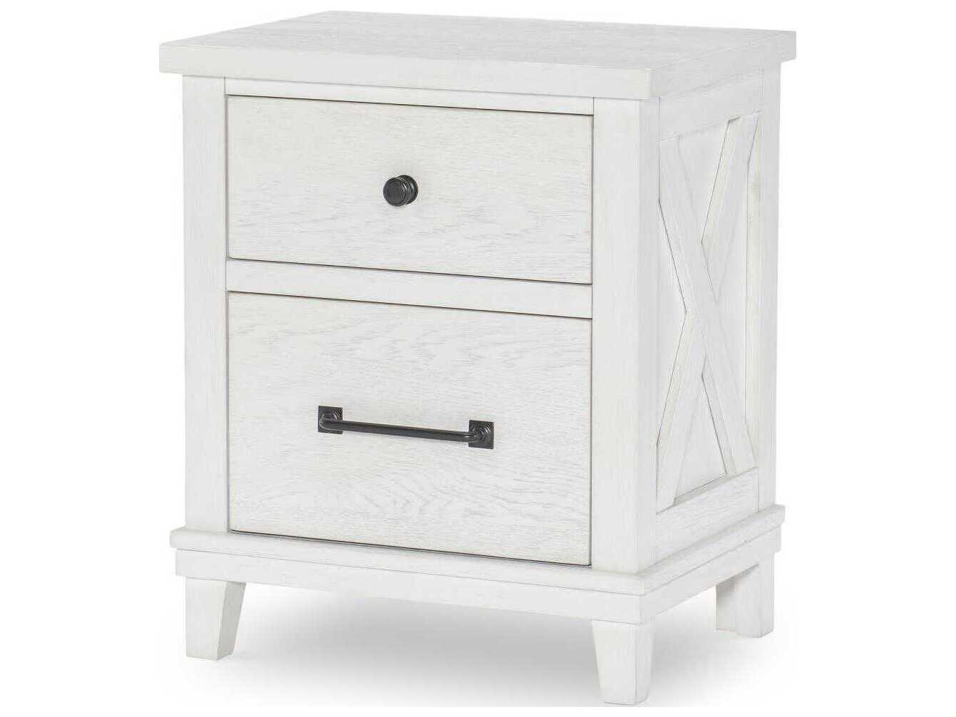 Legacy Classic Flatiron 2-Drawers Hardwood Nightstand