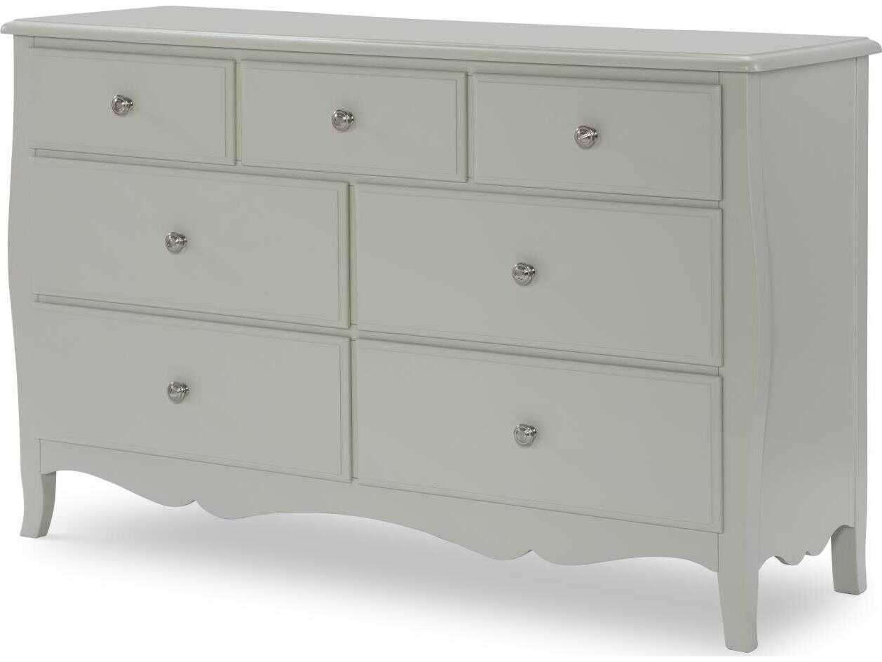 Legacy Classic Sleepover 7-Drawers Gray Double Dresser
