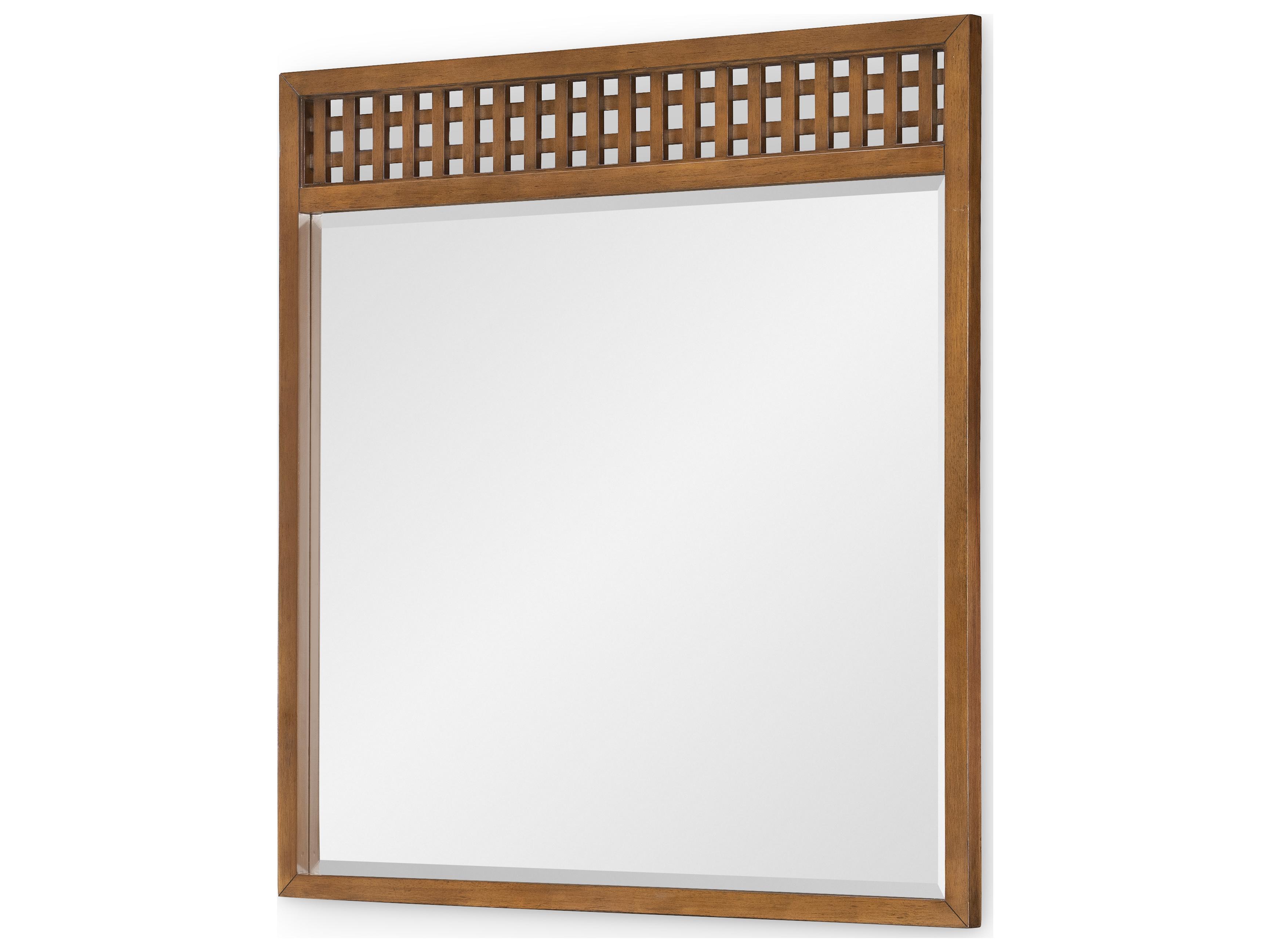 Legacy Classic Midland Warm Amber Wall Mirror Vertical