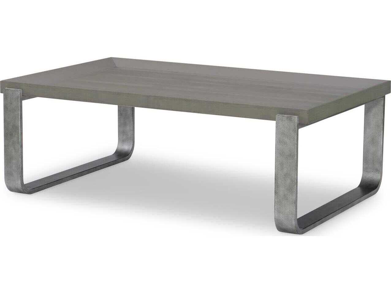 Legacy Classic Terra Luna Rectangular Wood White Cloud & Nightfall Coffee Table