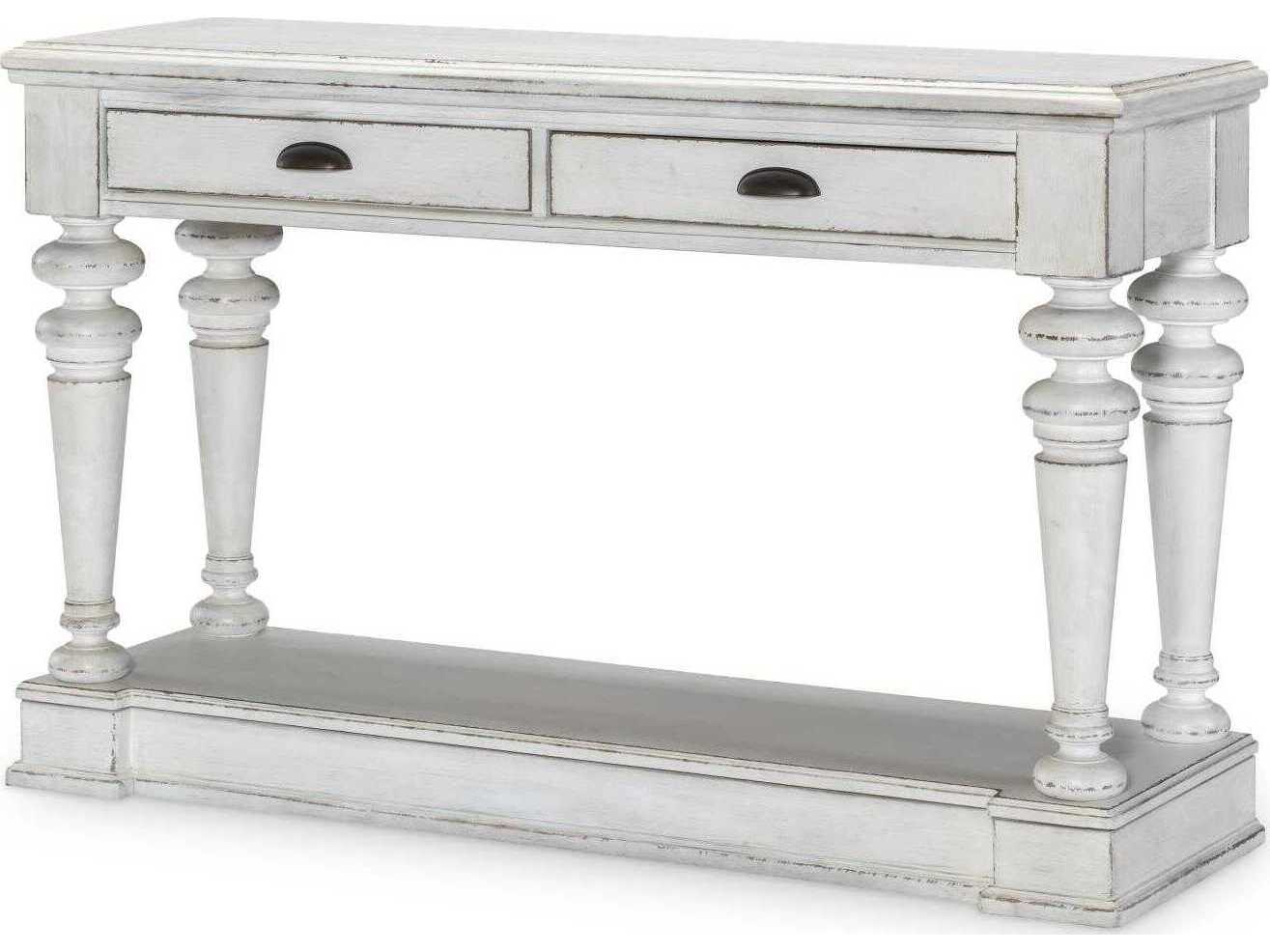 Legacy Classic Cottage Park 58" Hardwood Aged White Sideboard