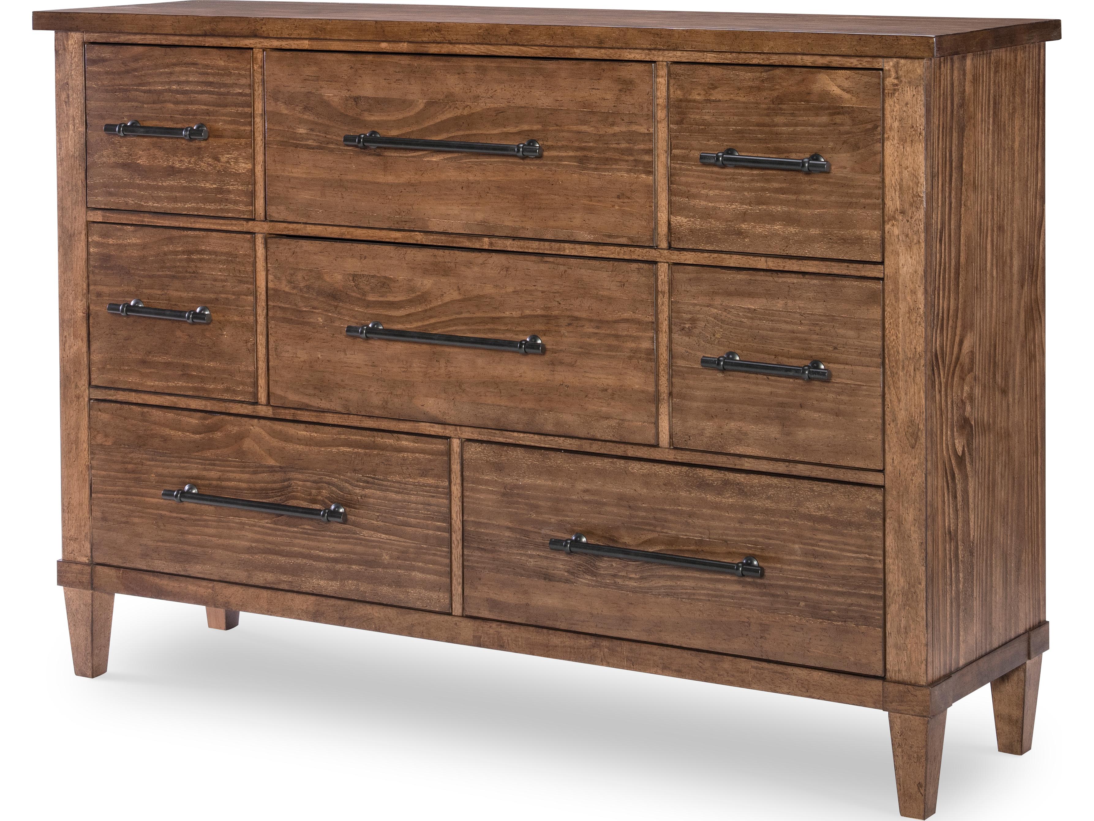 Legacy Classic Artisan's Place Brown Pine Wood Dresser