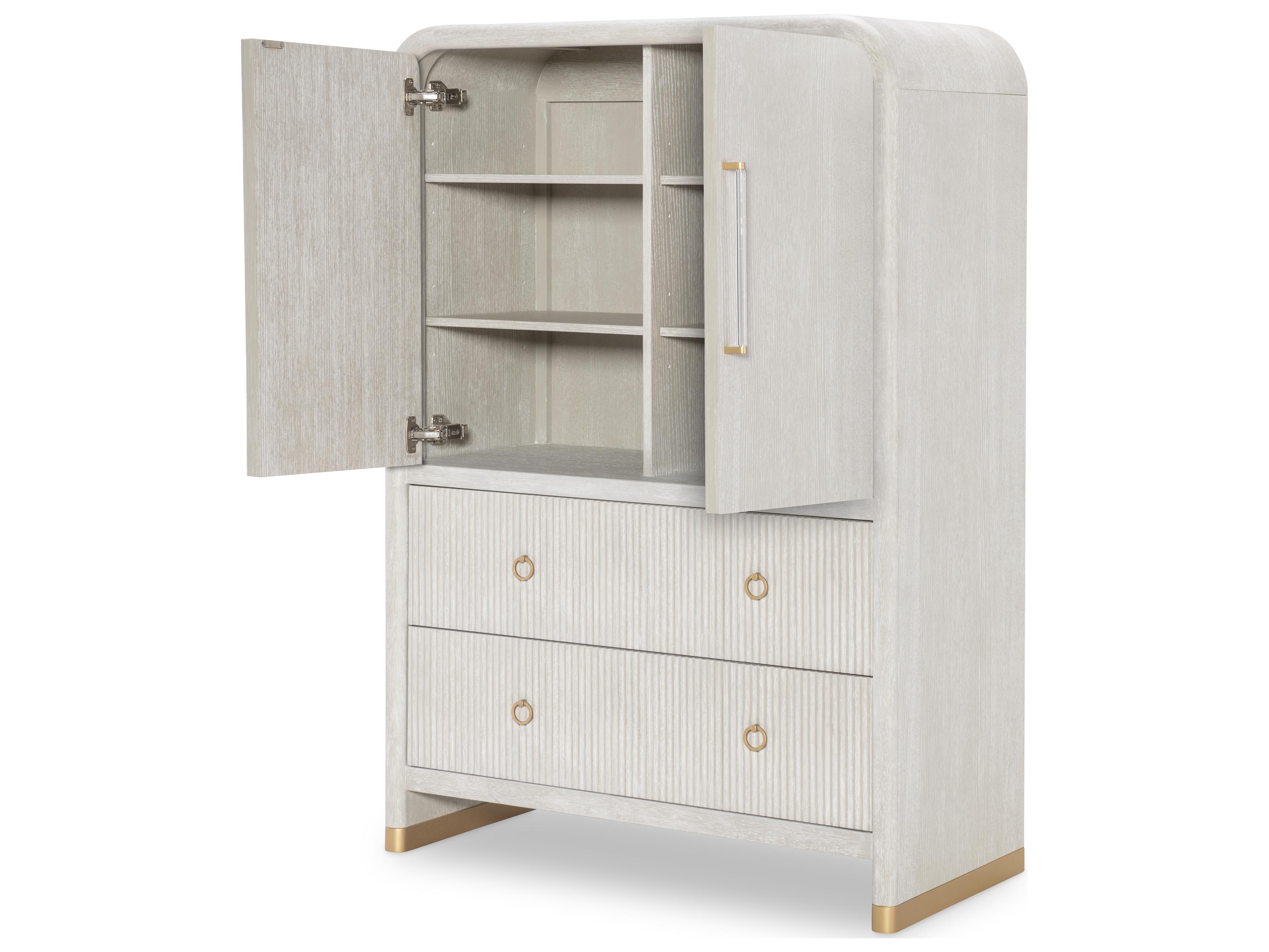 Legacy Classic Miramar Oyster White Hardwood Accent Chest