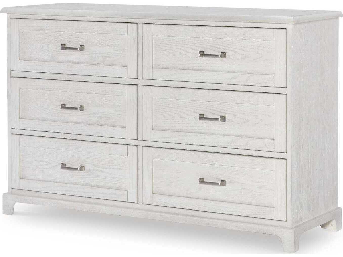 Legacy Classic Ashton 6-Drawers White Double Dresser