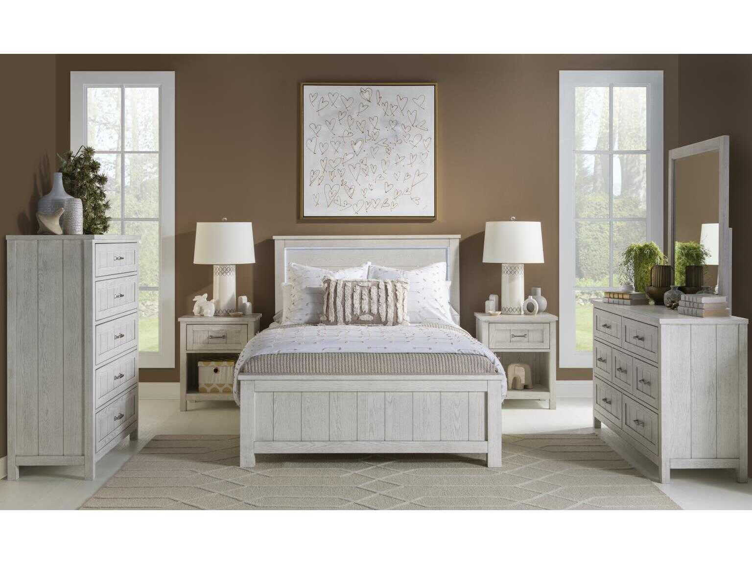 Legacy Classic Preston 7-Drawers Gray Hardwood Double Dresser