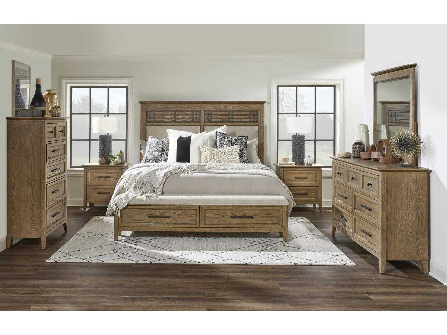 Legacy Classic Beacon Hill Dusted Barley Dresser Mirror Rectangular