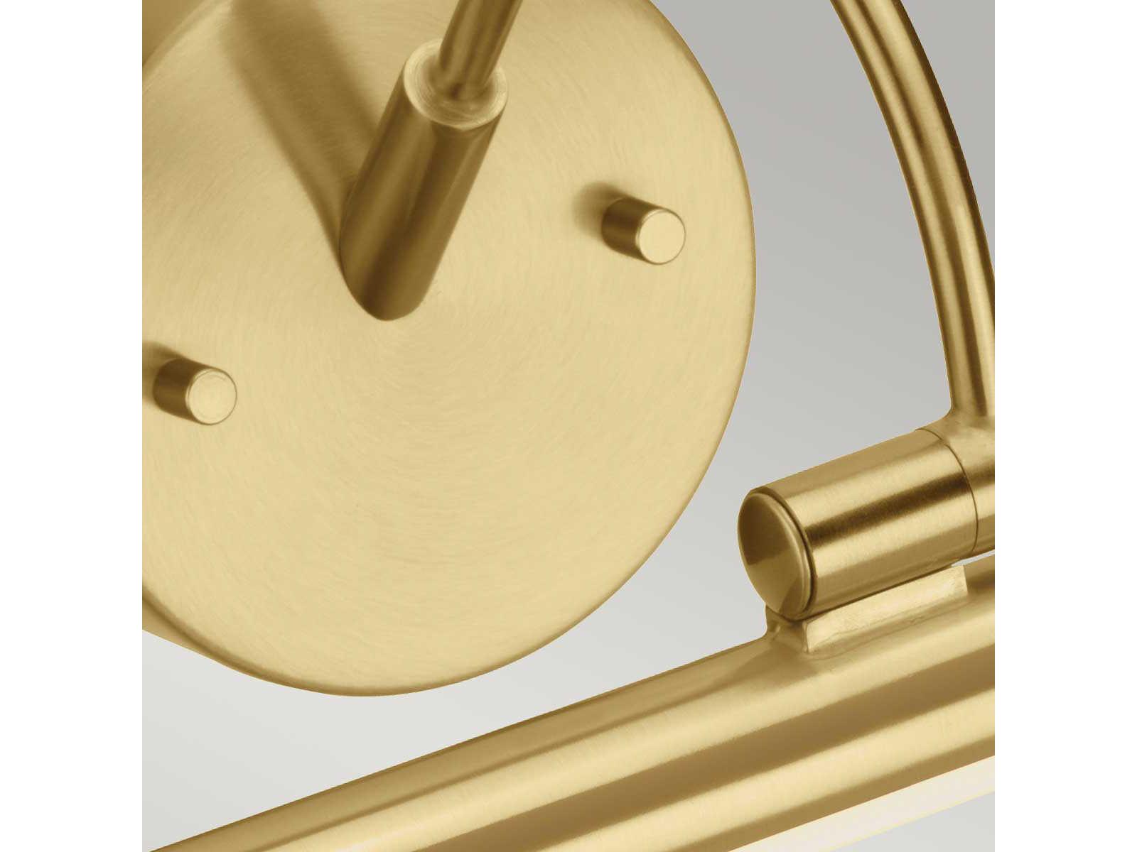 Lucas McKearn Alton 1-Light Brushed Brass Picture Light