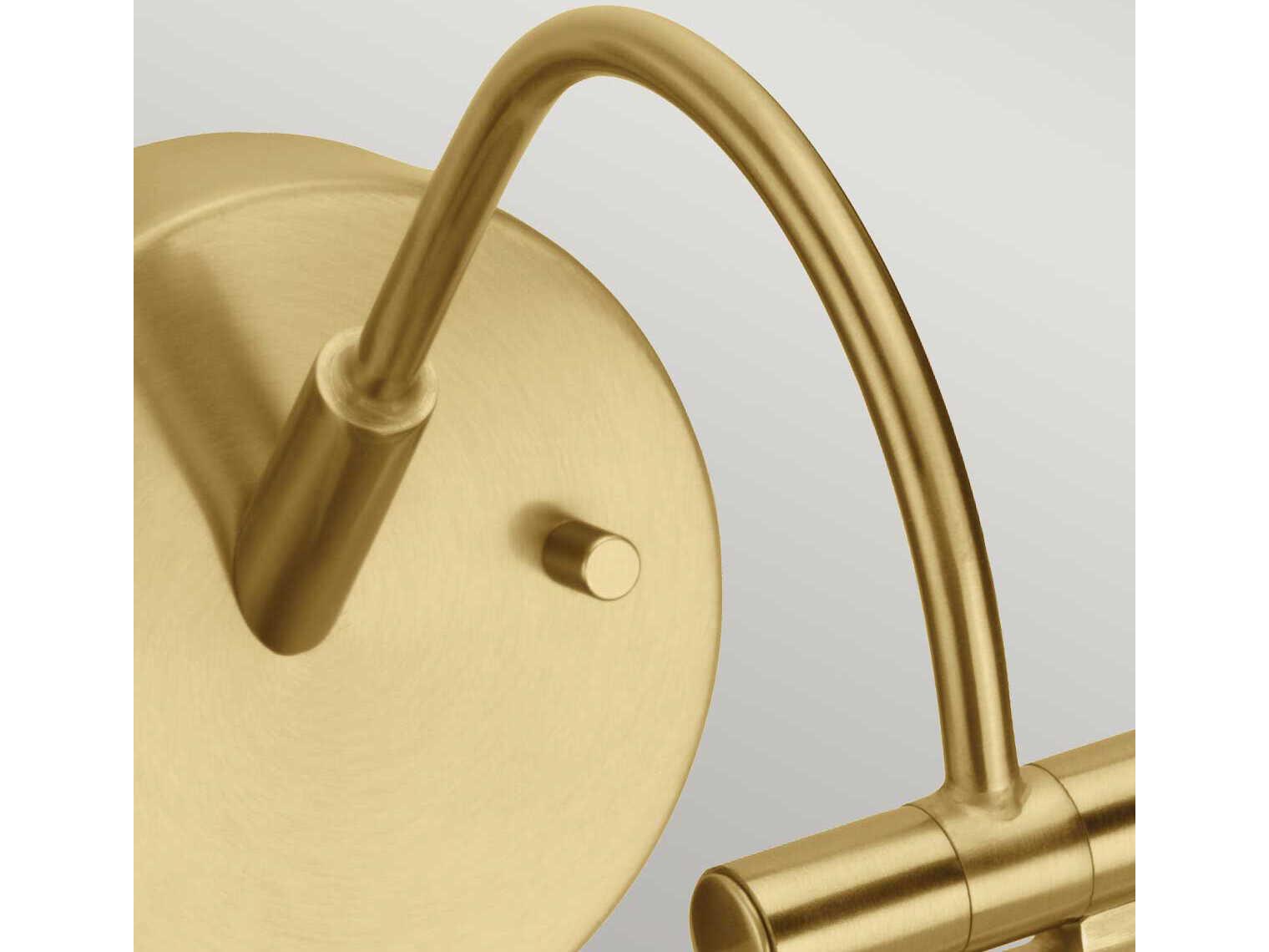 Lucas McKearn Alton 1-Light Brushed Brass Picture Light