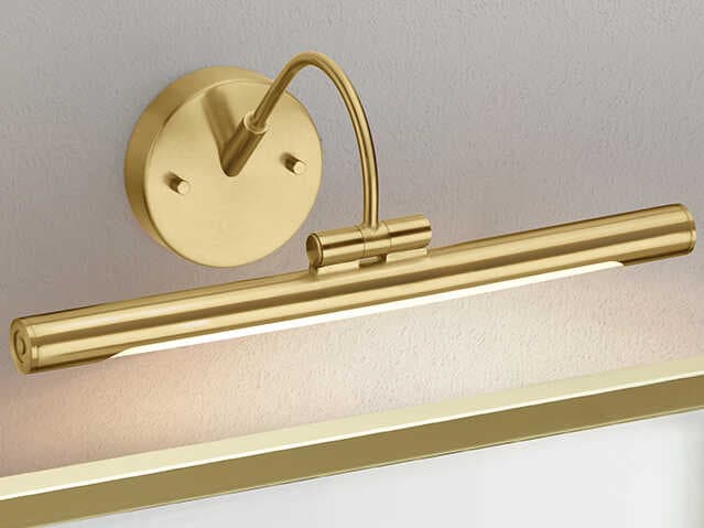 Lucas McKearn Alton 1-Light Brushed Brass Picture Light