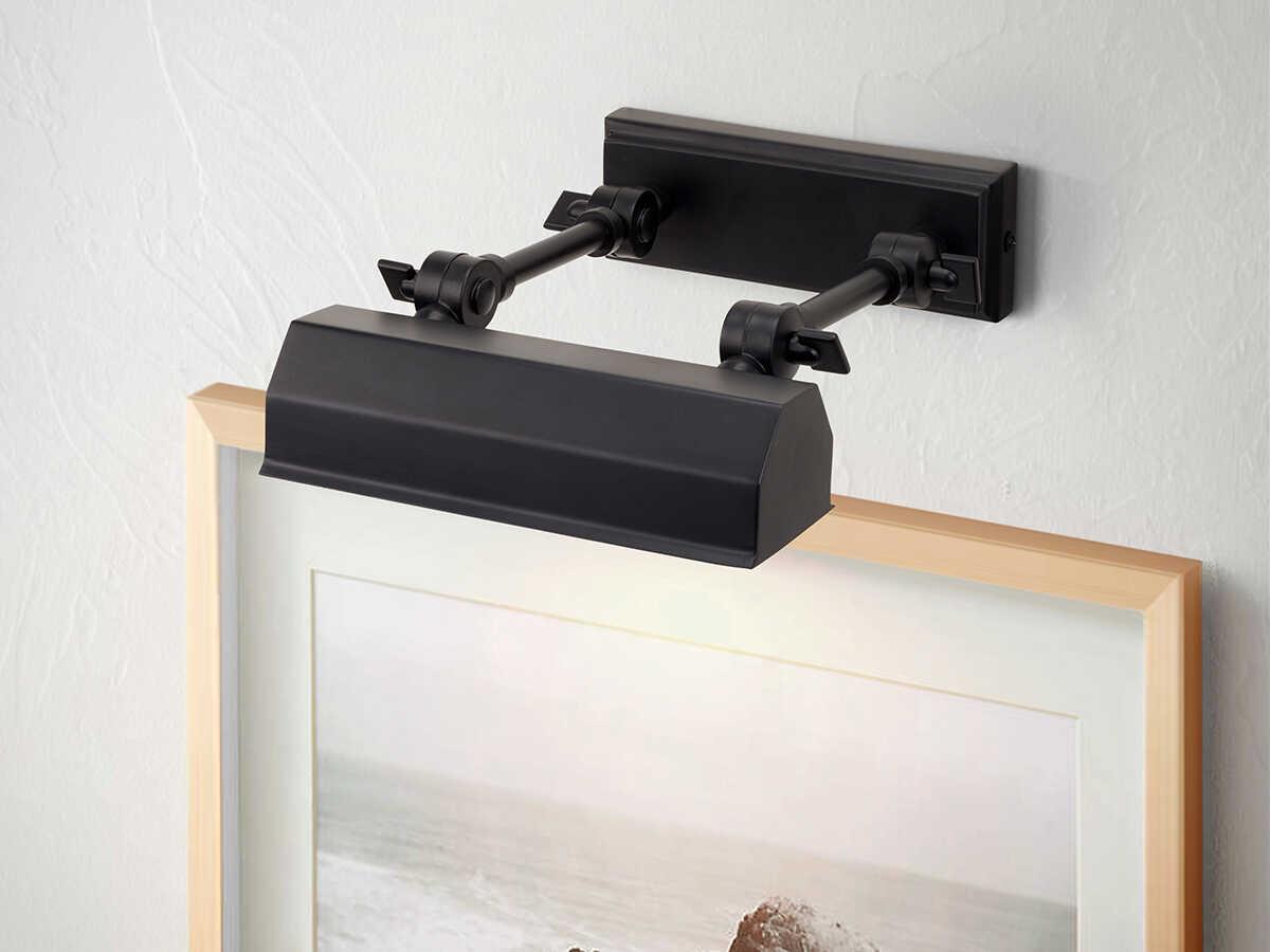 Lucas McKearn Chawton 2-Light Black Picture Light