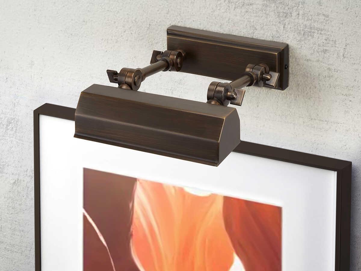 Lucas McKearn Chawton 2-Light Dark Bronze Picture Light