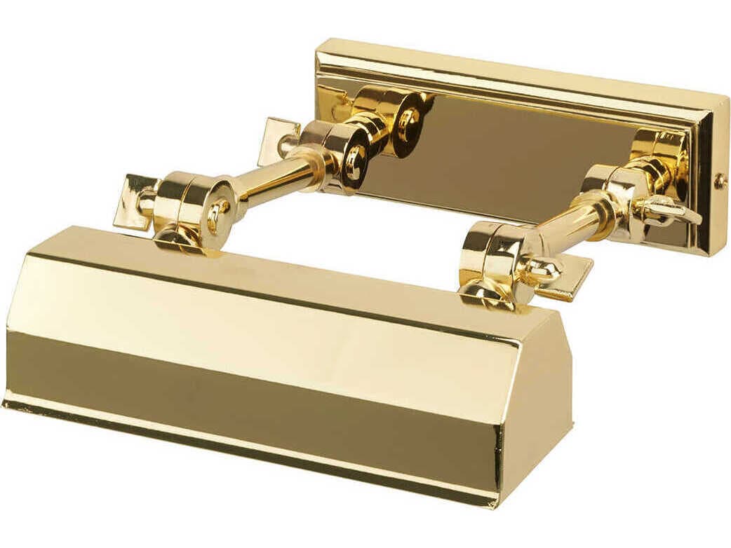 Lucas McKearn Chawton 2-Light Polished Brass Picture Light