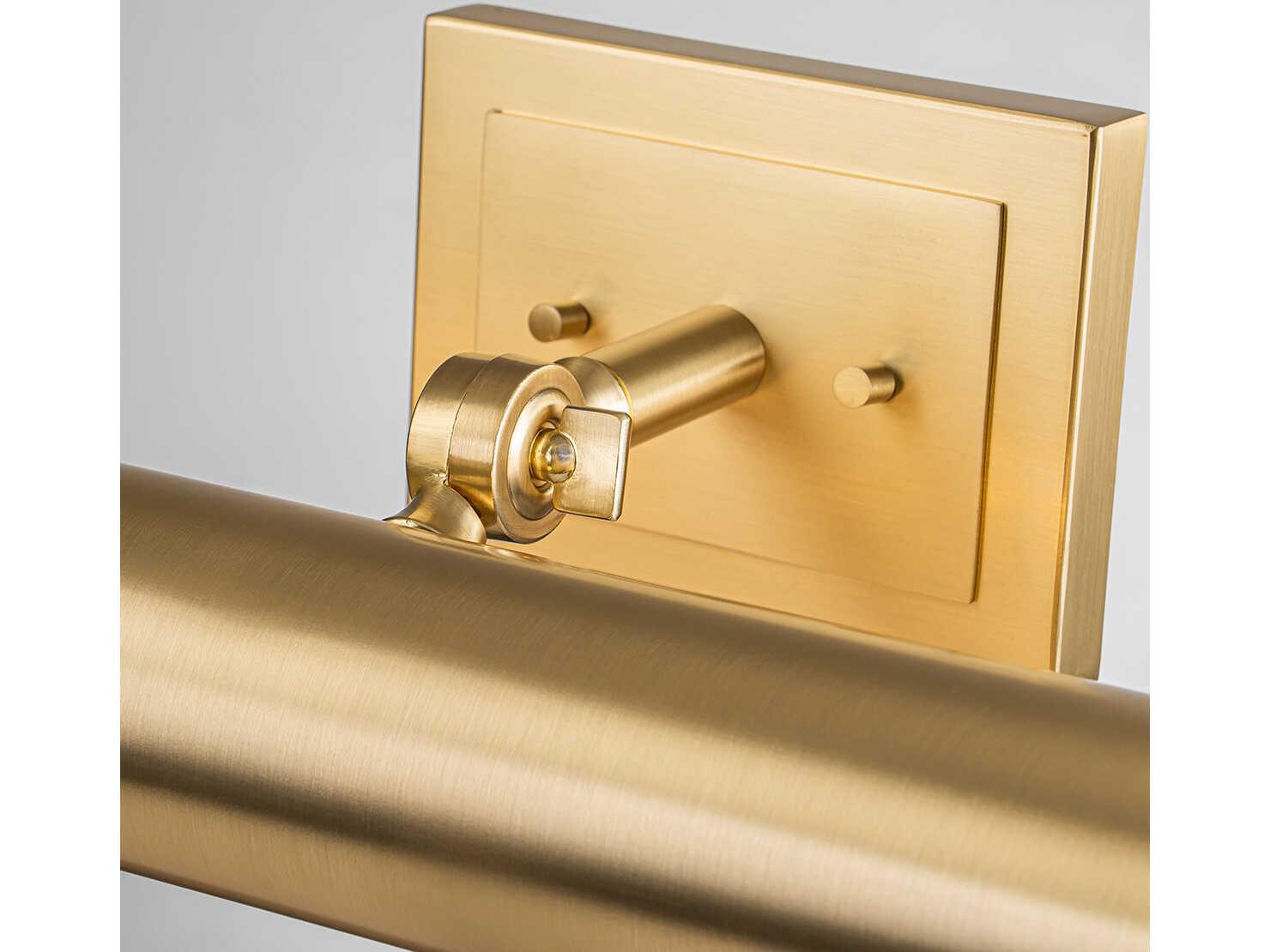 Lucas McKearn Coates Brushed Brass Picture Light