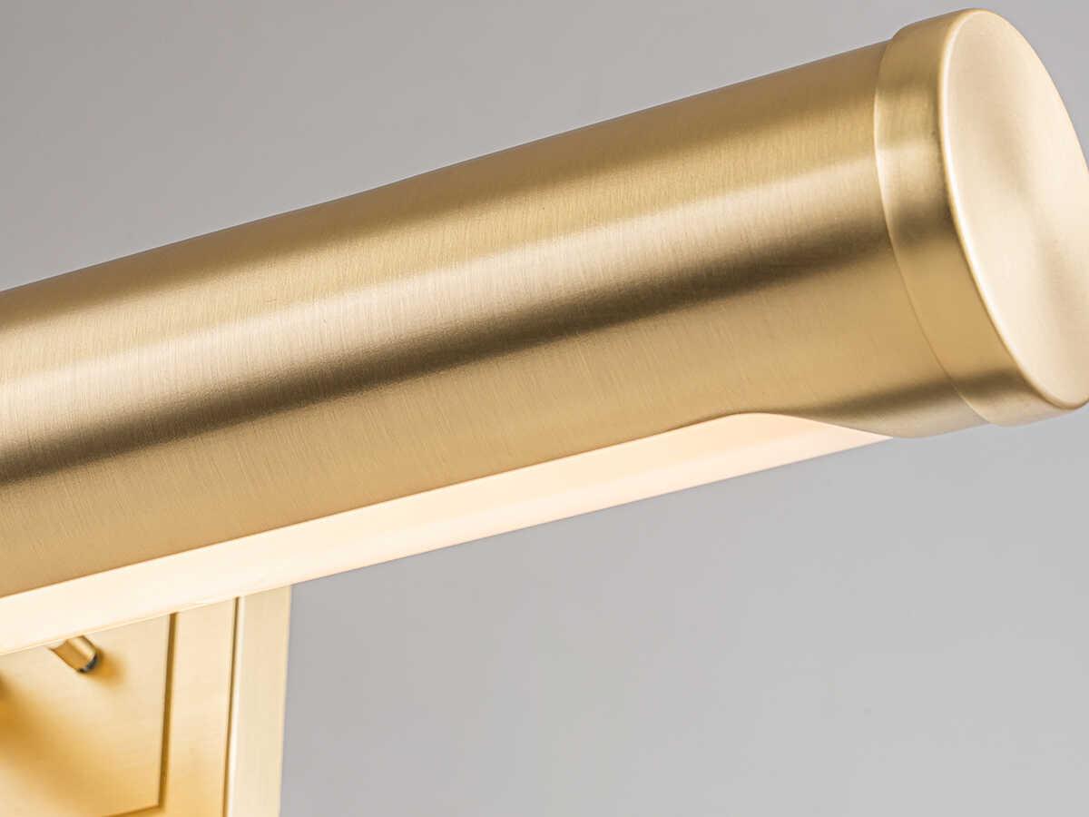 Lucas McKearn Coates Brushed Brass Picture Light