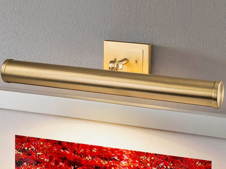 Lucas McKearn Coates Brushed Brass Picture Light