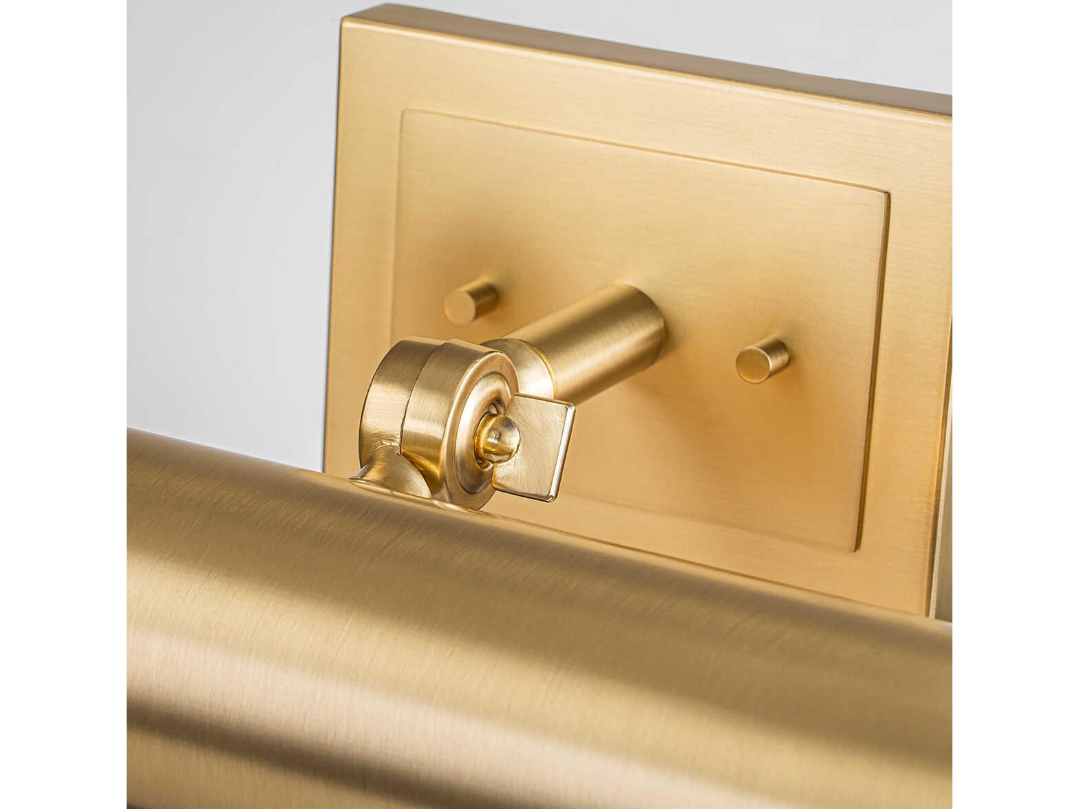 Lucas McKearn Coates Brushed Brass Picture Light