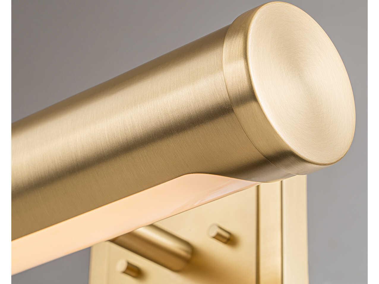 Lucas McKearn Coates Brushed Brass Picture Light