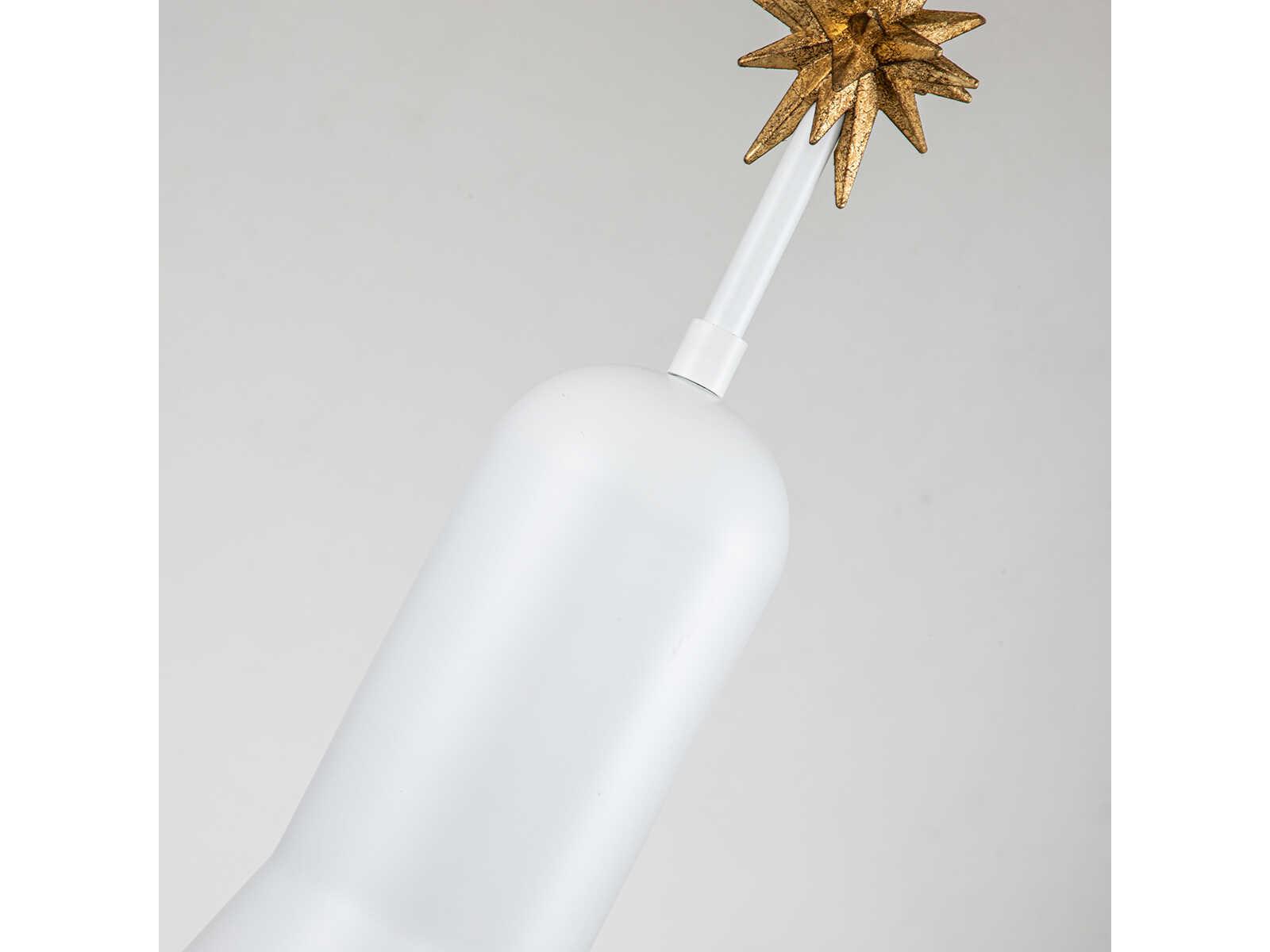 Lucas McKearn Etoile 1-Light White Mini Pendant