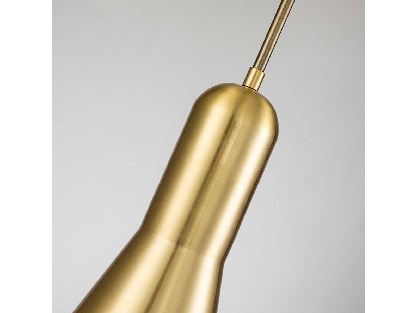 Lucas McKearn Etoile 1-Light Aged Brass Mini Pendant