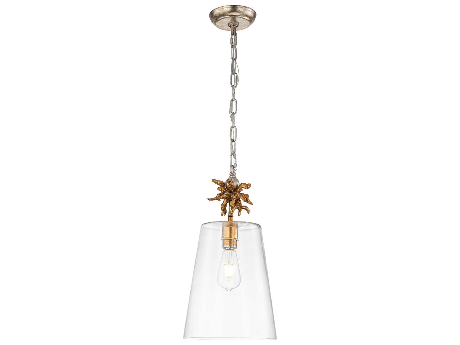 Lucas McKearn Neo 1-Light Gold Empire Mini Pendant