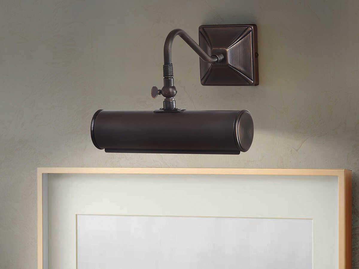 Lucas McKearn Leo 2-Light Dark Bronze Picture Light