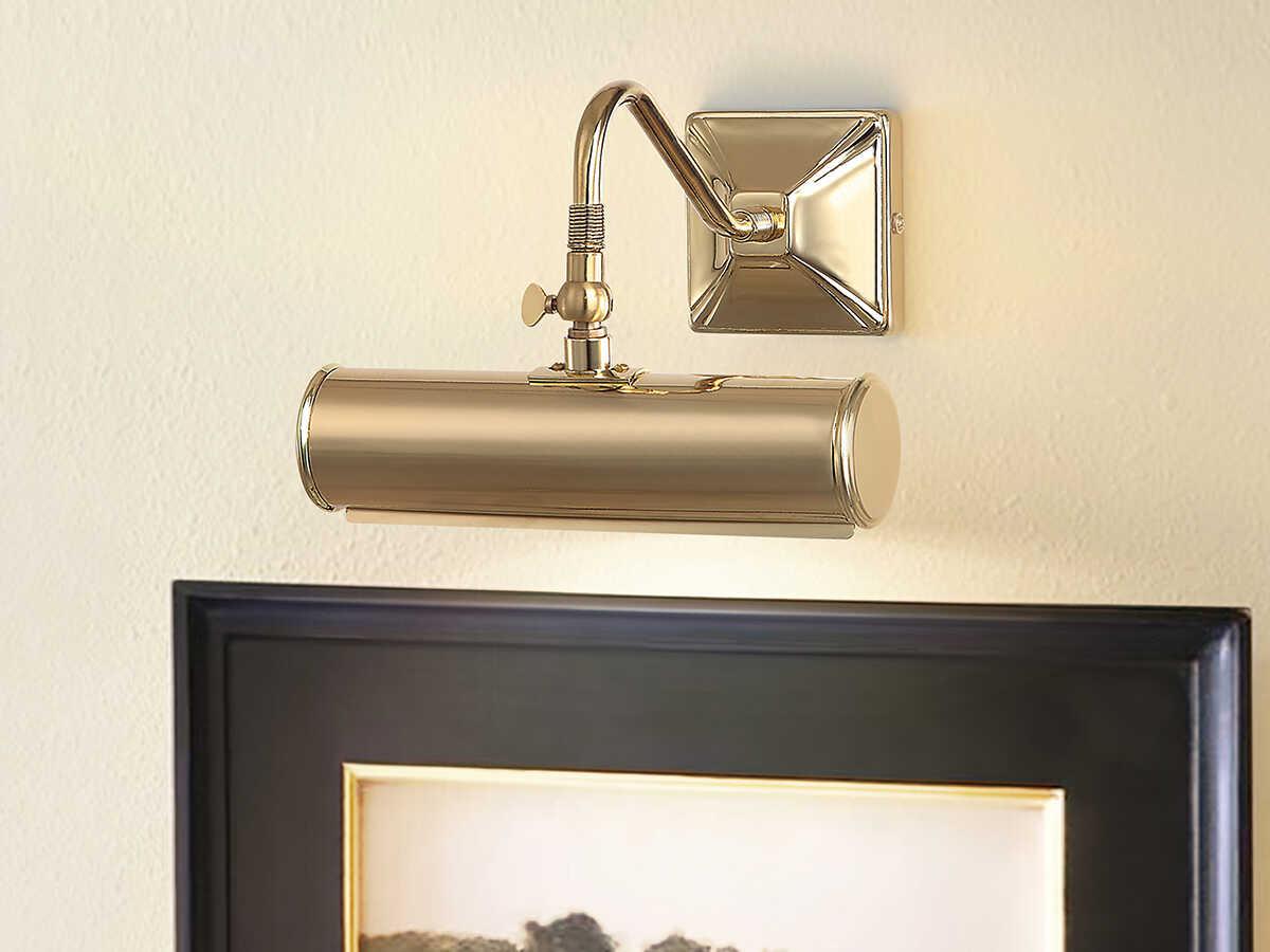 Lucas McKearn Leo 2-Light Polished Brass Picture Light