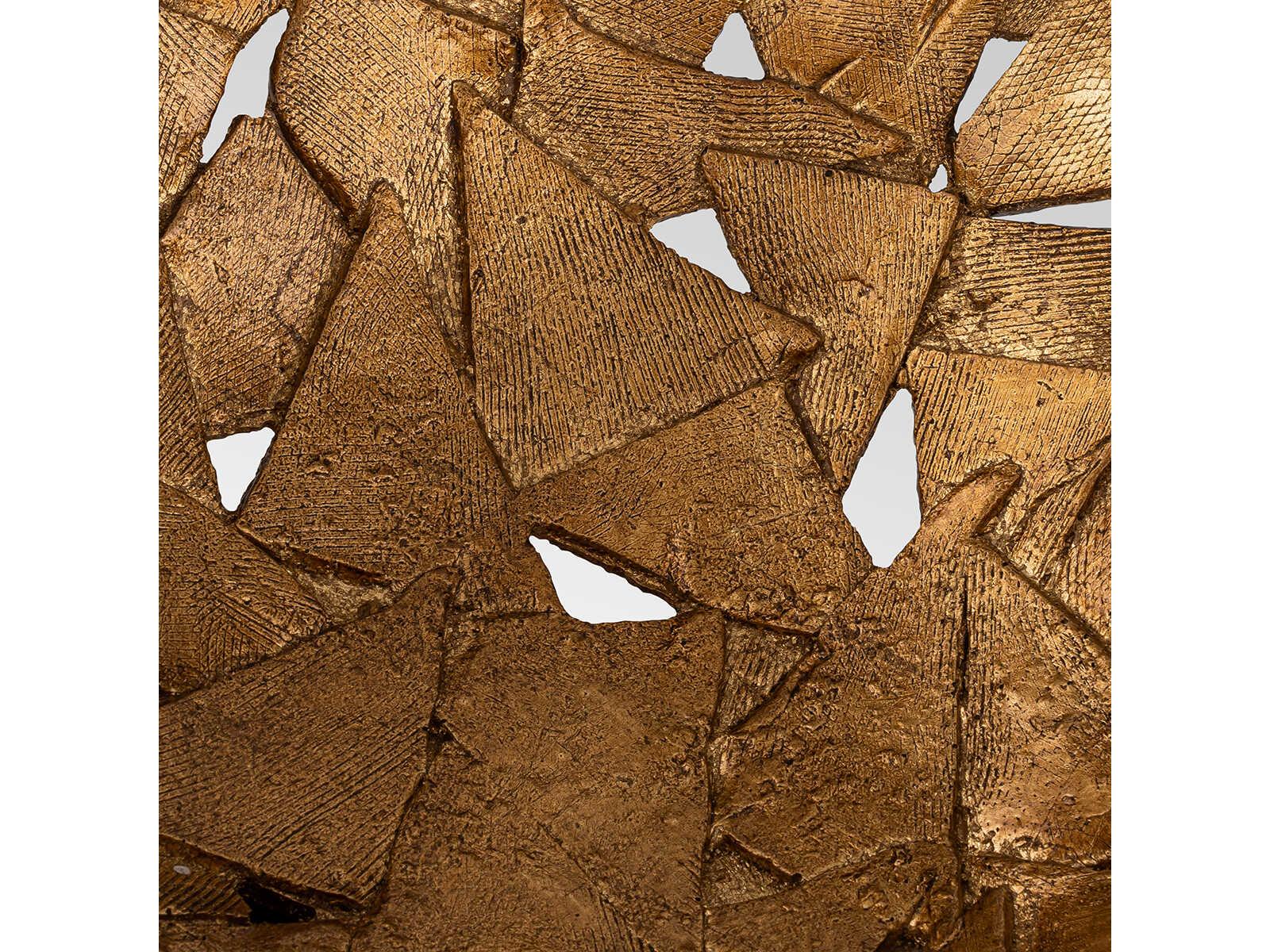 Lucas McKearn Mosaic Gold Decorative Plate