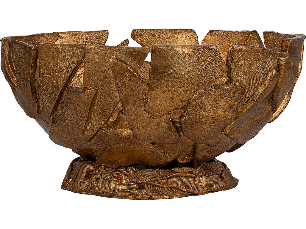 Lucas McKearn Mosaic Gold Decorative Plate