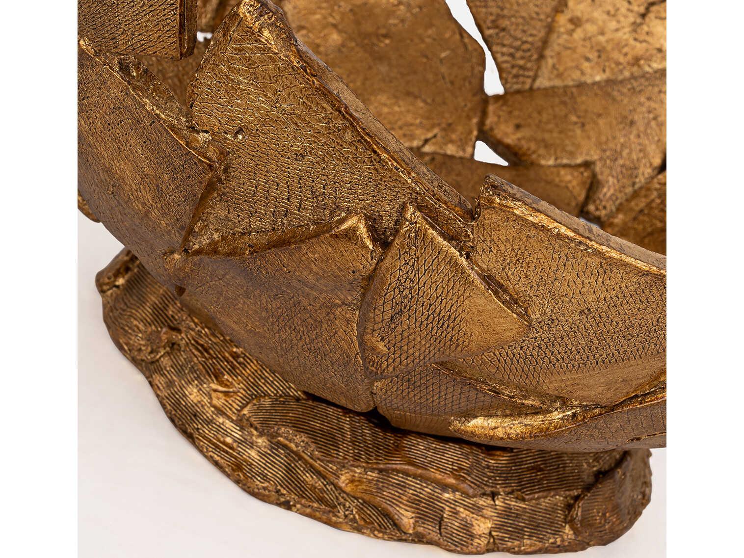 Lucas McKearn Mosaic Gold Decorative Plate