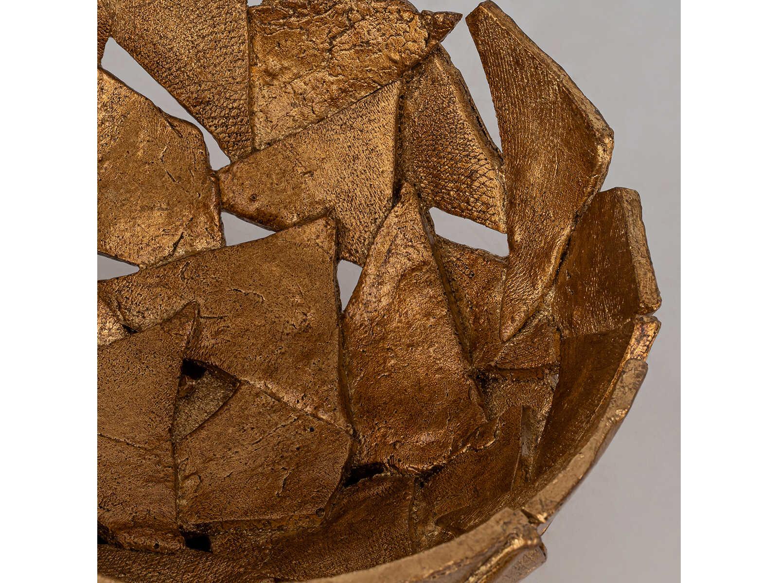 Lucas McKearn Mosaic Gold Decorative Plate