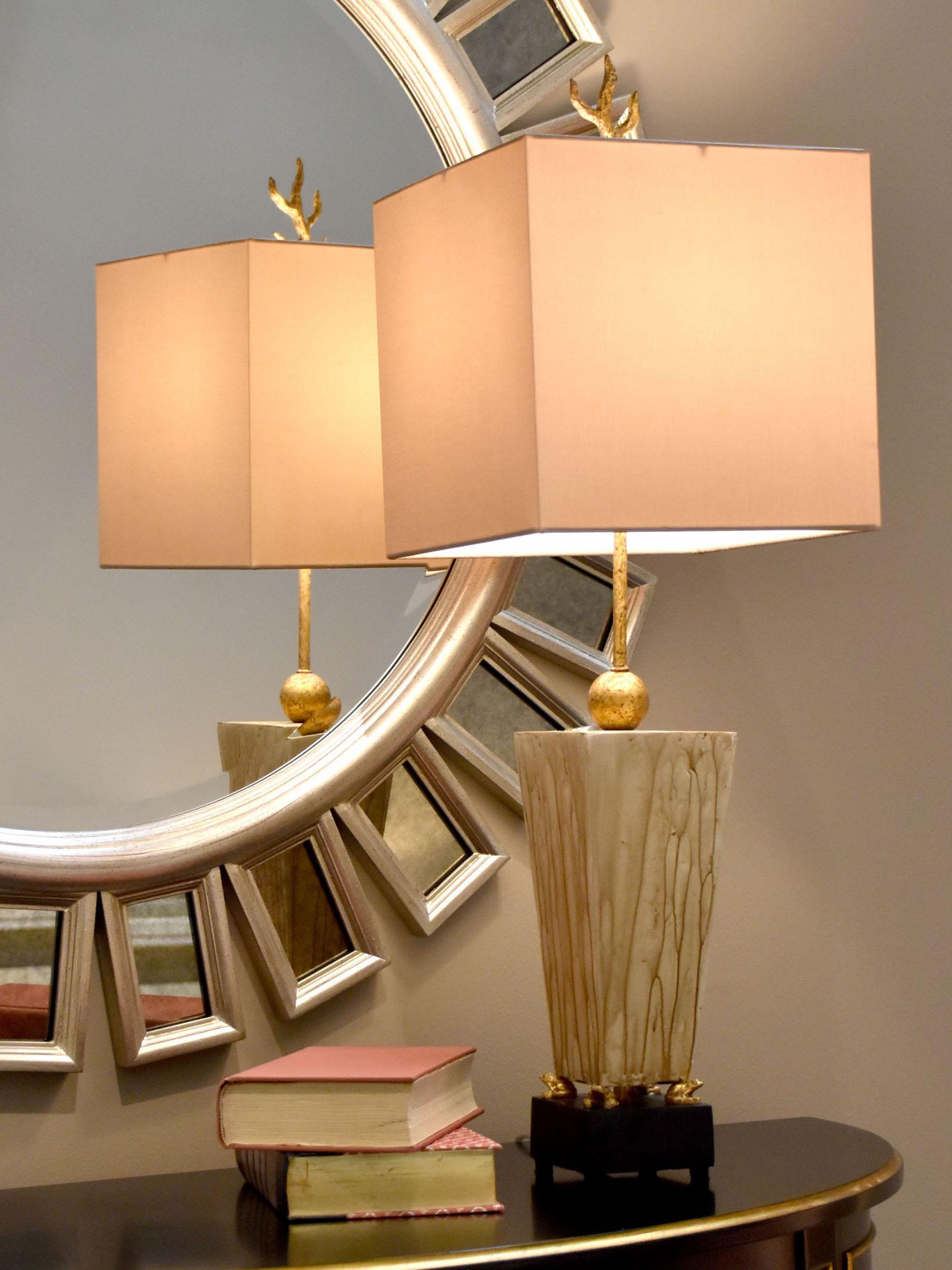 Lucas McKearn Grenouille Black Umber Brown Buffet Lamp