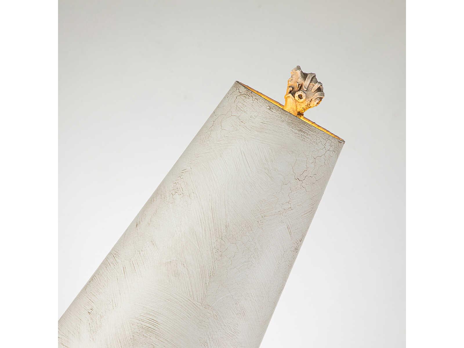 Lucas McKearn Swirl Bone White Paper Buffet Lamp