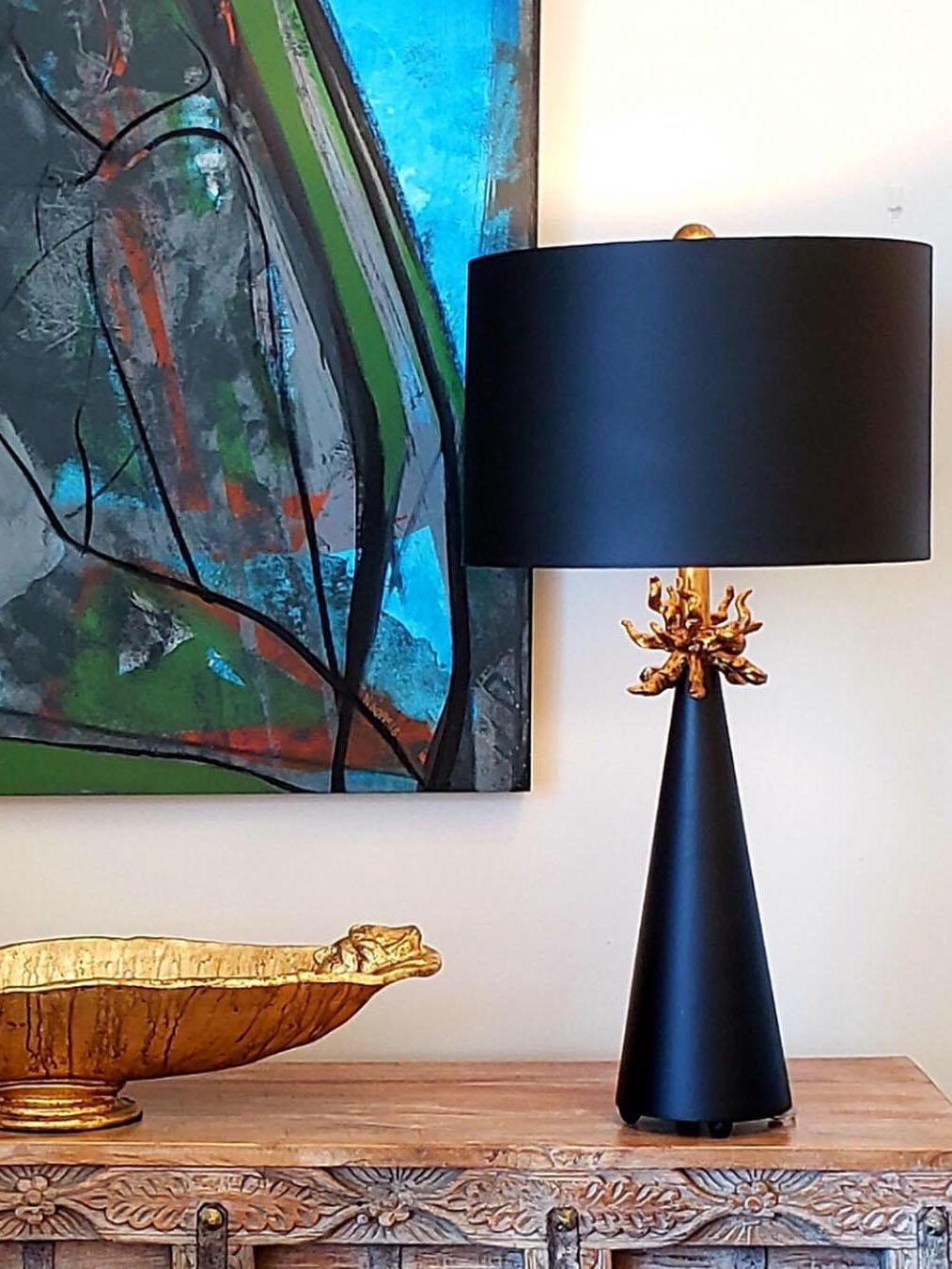 Lucas McKearn Neo Black Buffet Lamp