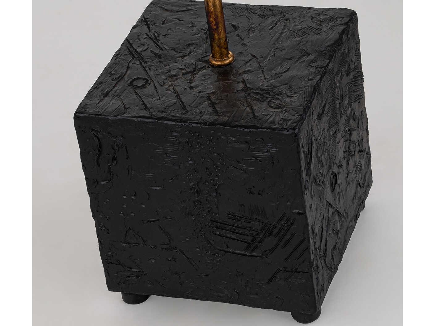 Lucas McKearn Coral Gold White Paper Buffet Lamp