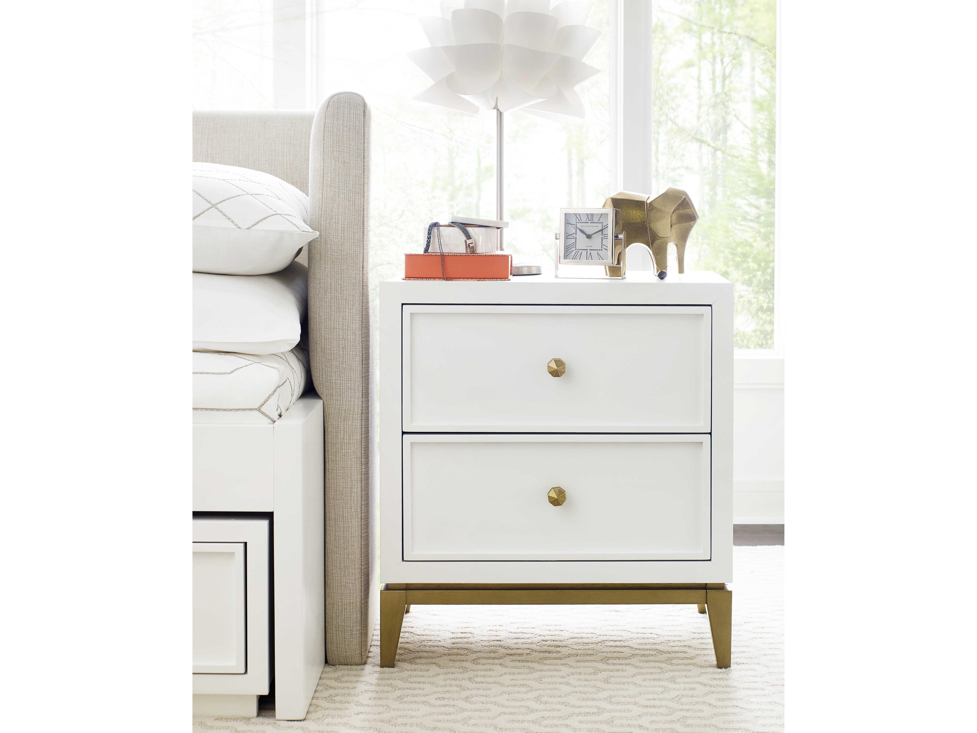 Legacy Classic Chelsea By Rachael Ray 2-Drawers Hardwood Nightstand