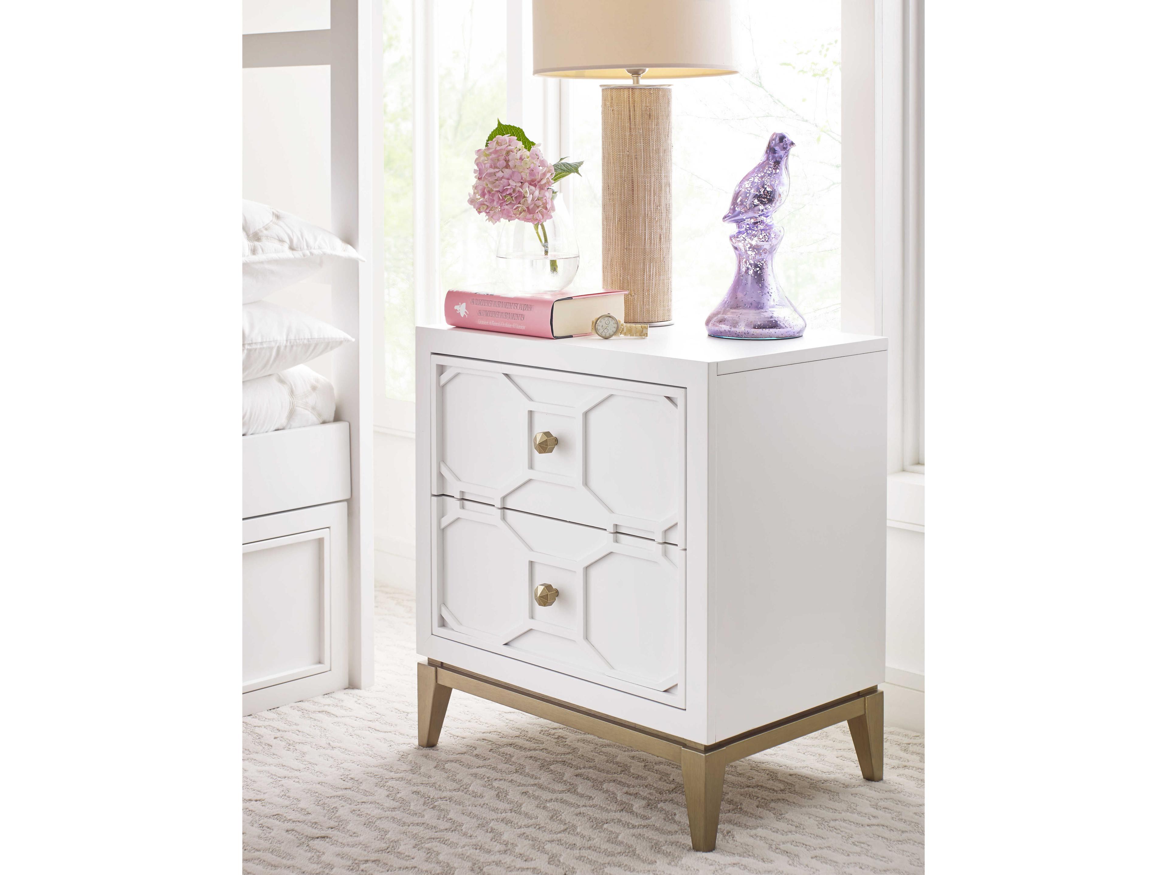 Legacy Classic Chelsea By Rachael Ray 2-Drawers Hardwood Nightstand