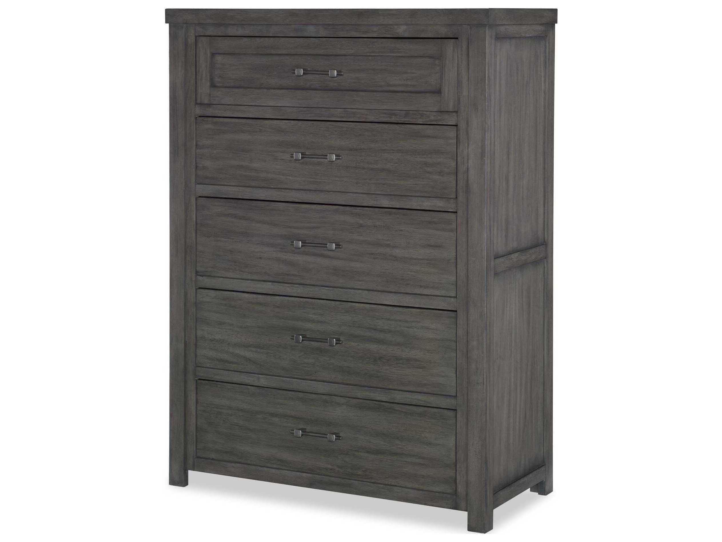 Legacy Classic Bunkhouse Aged Barnwood Gray Acacia Wood Accent Chest