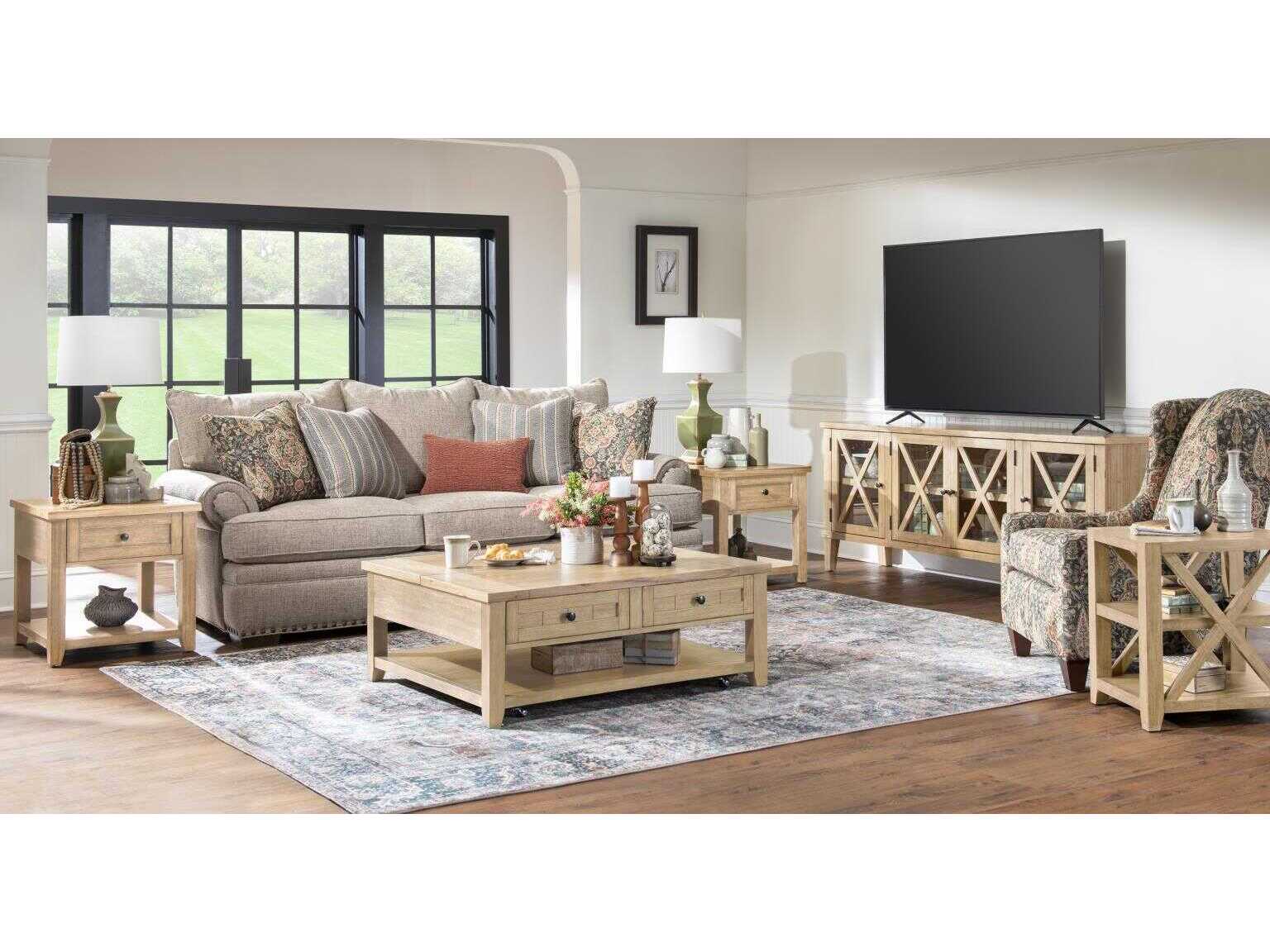 Legacy Classic Xxxs And Ooos 82" Hardwood Amber Media Console