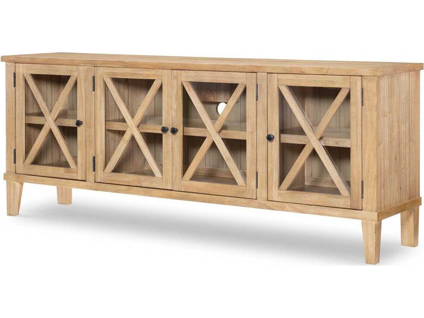 Legacy Classic Xxxs And Ooos 82" Hardwood Amber Media Console